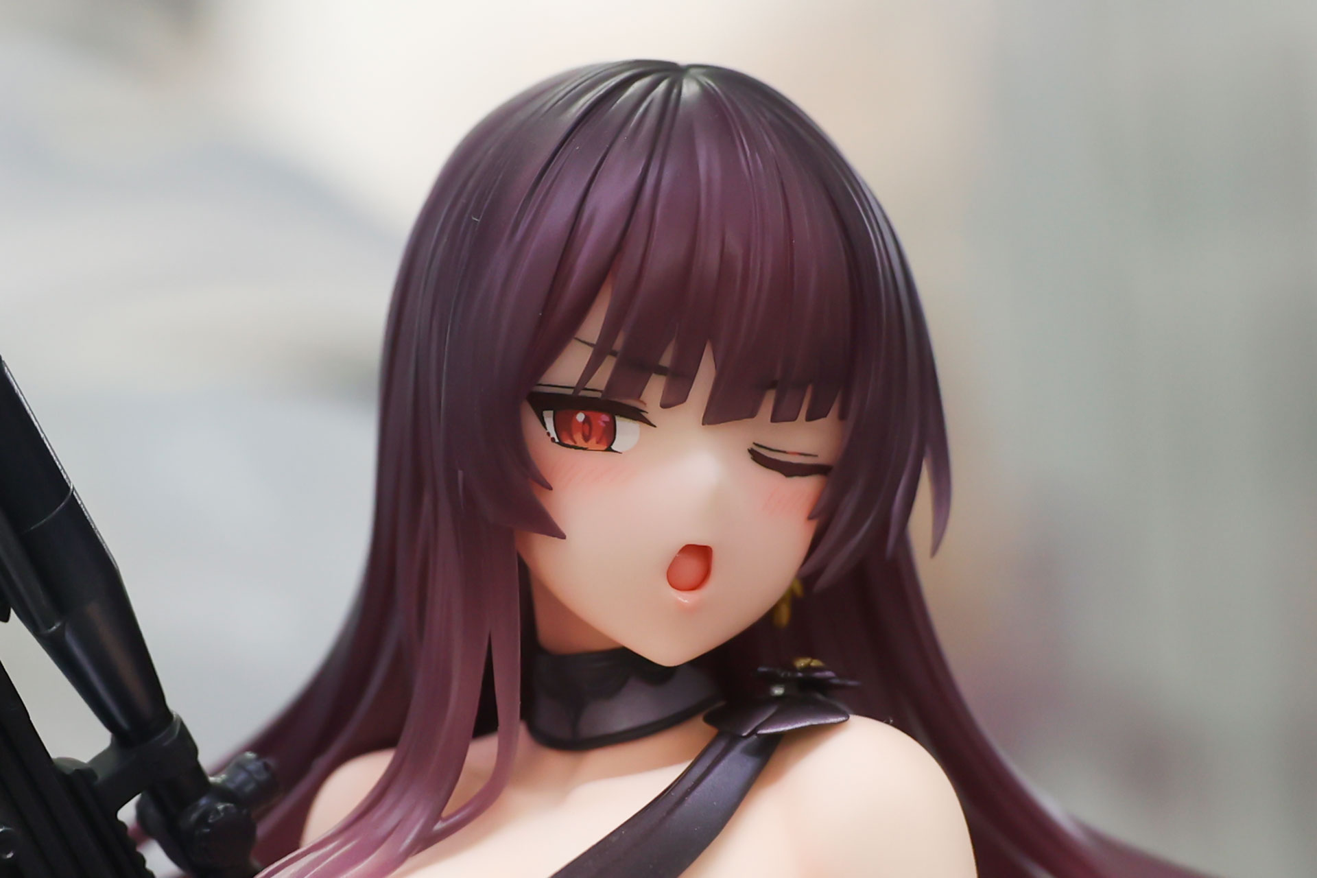 ウインクでアピール!?