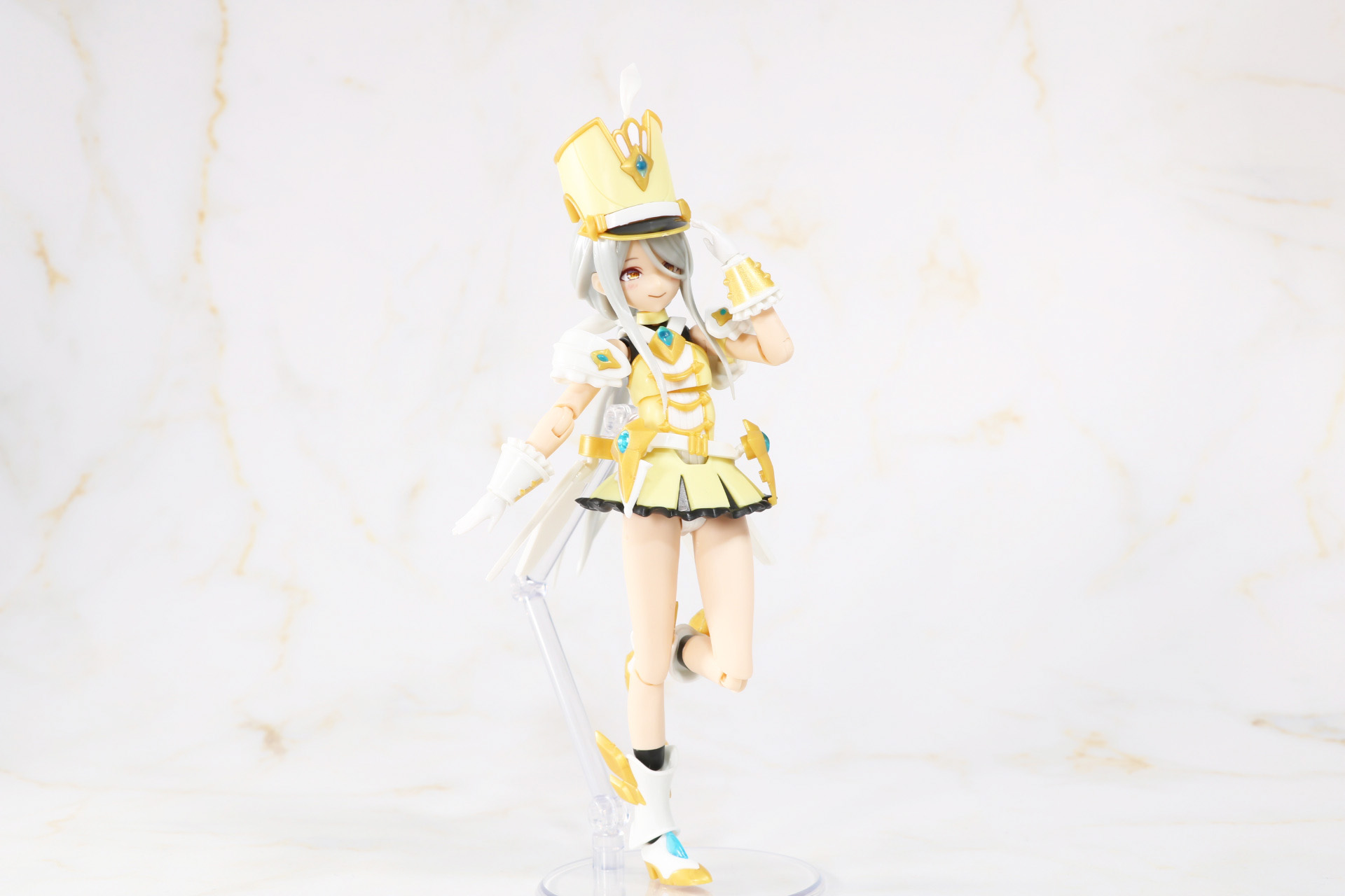 各部可動で繊細な動きも表現できる