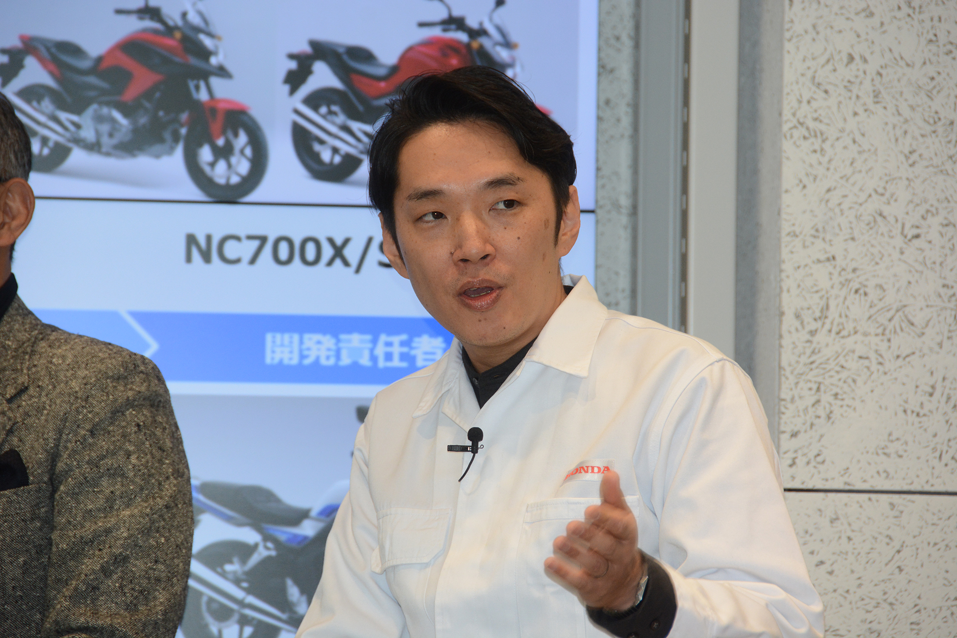 「Honda CB1000F」の開発責任者の原本貴之氏