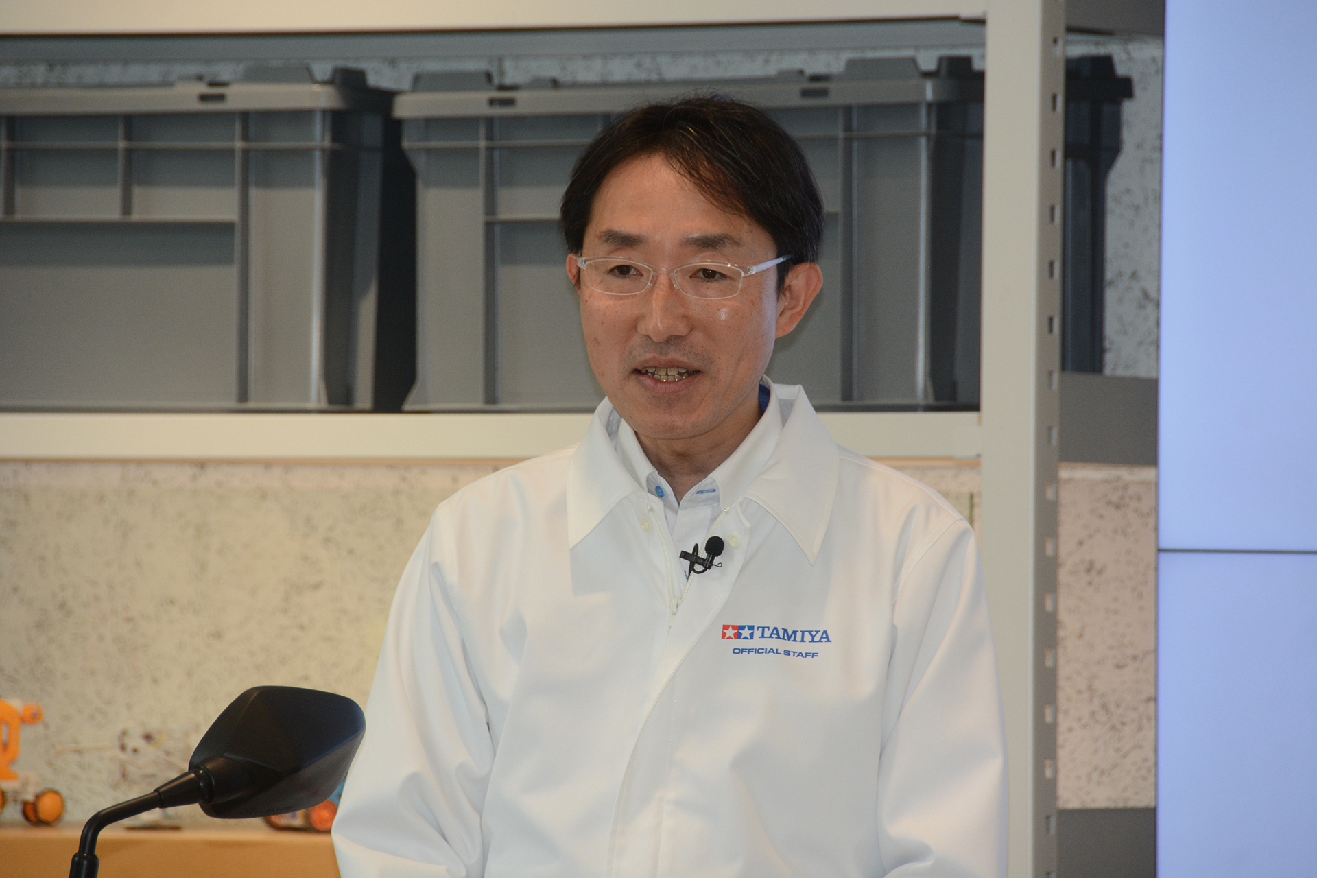 タミヤ広報担当山本暁氏