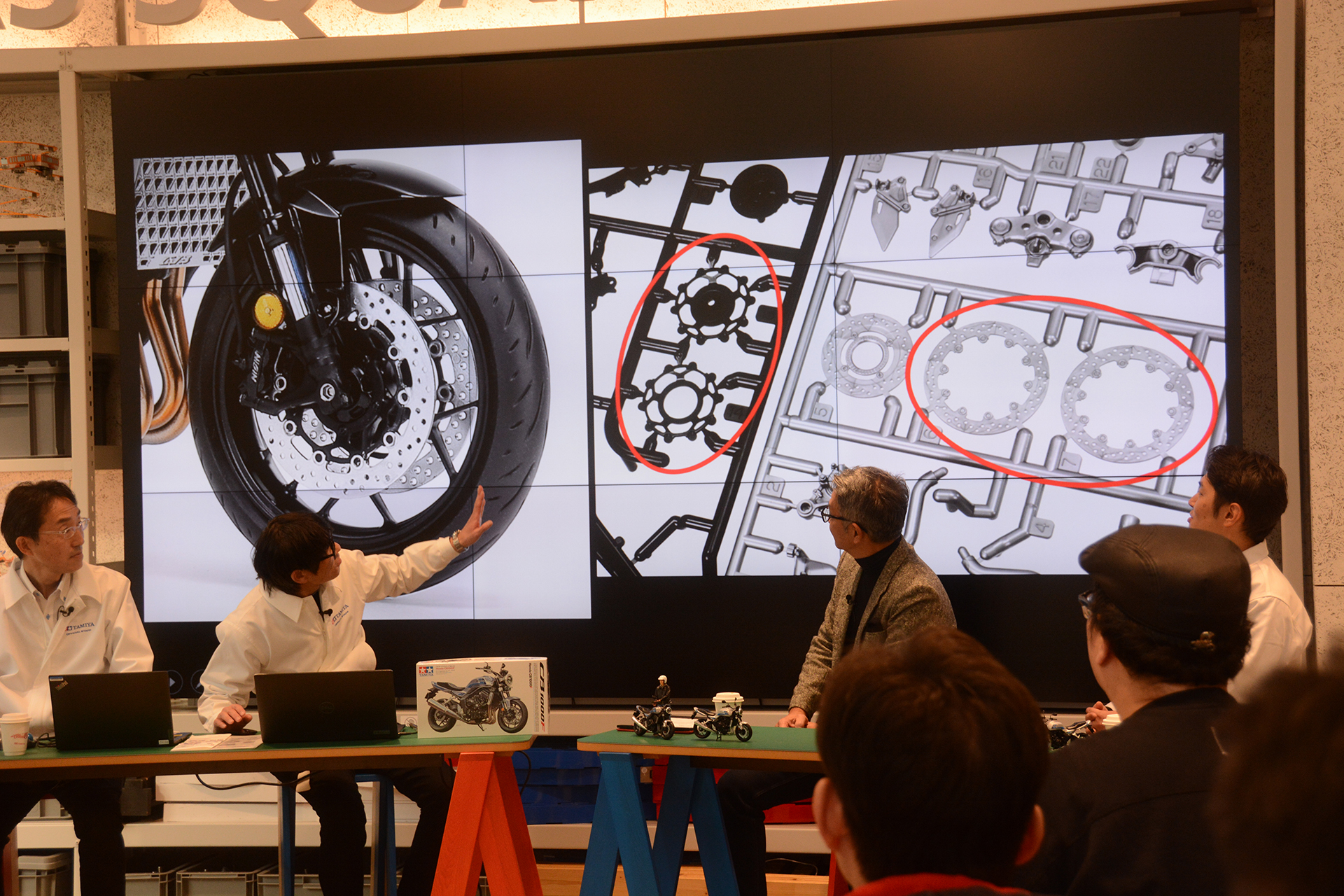 塗りやすさを重視したディスクブレーキ