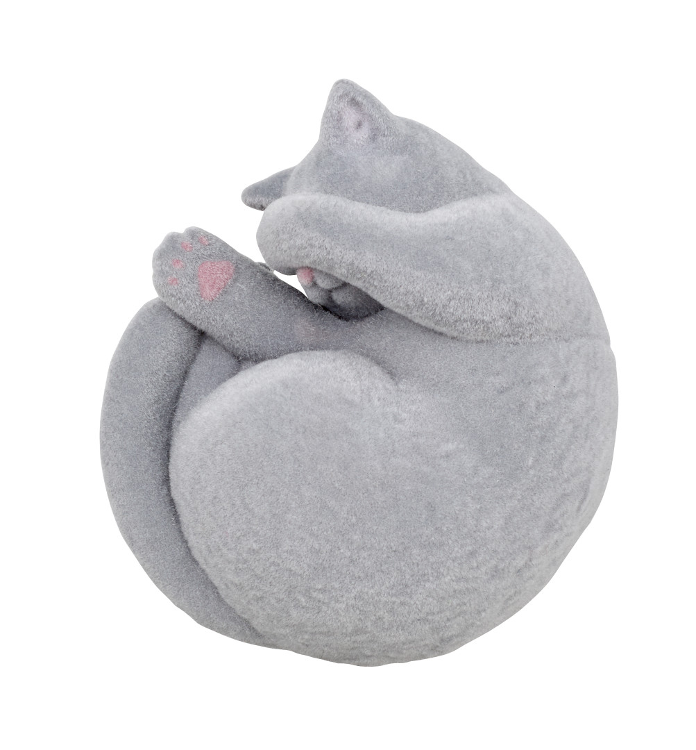 片手隠し グレー