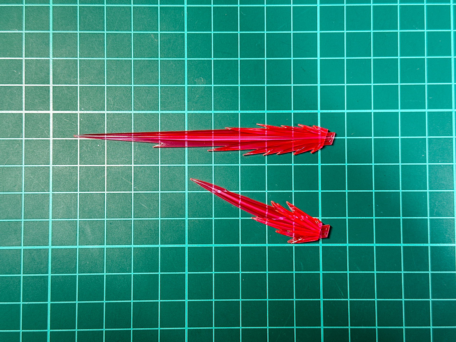 ビームブーメラン用エフェクトパーツは2種類から選択できます。