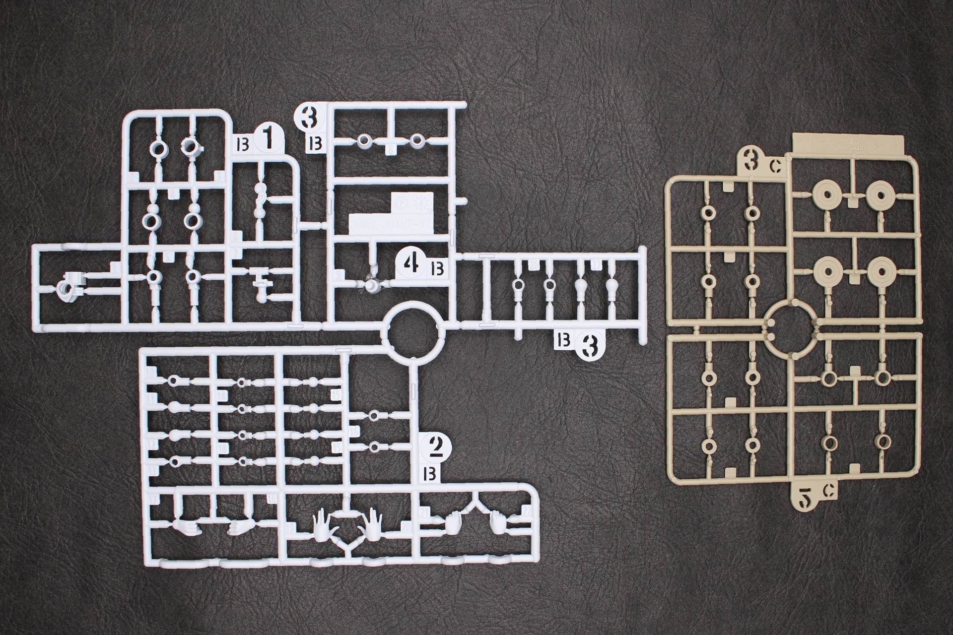 Bパーツ、Cパーツ