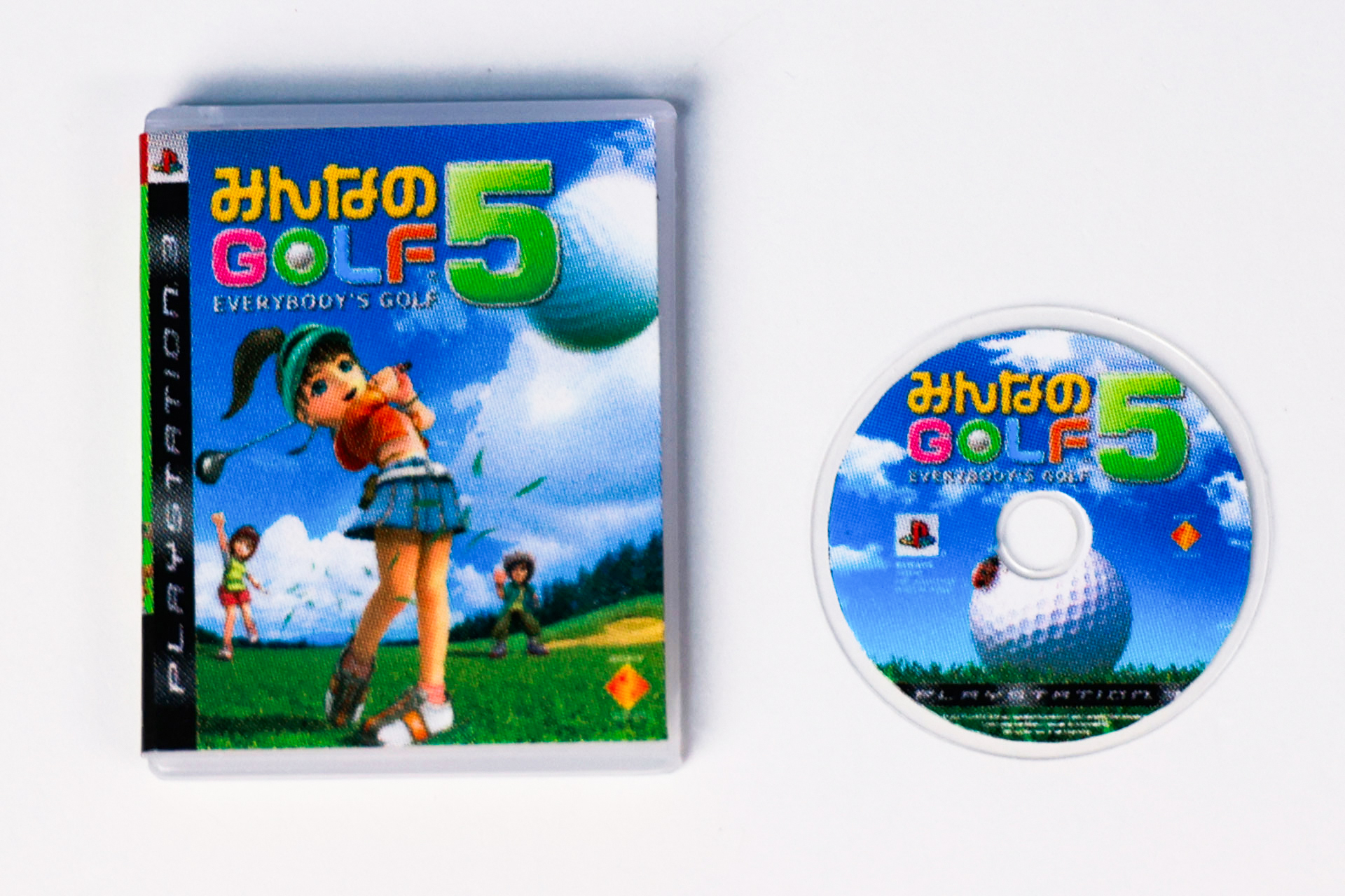 付属ソフトは「みんなのGOLF 5」