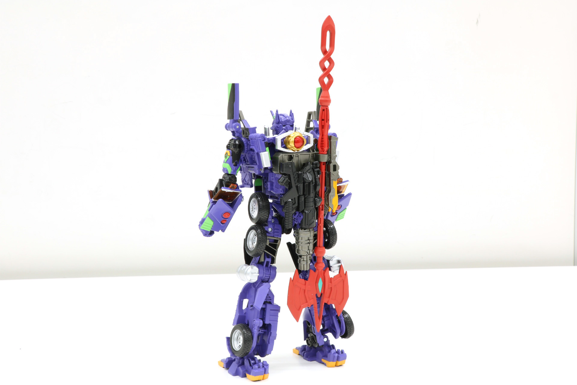 ホルダーパーツで各オプションをまとめてマウントすることができる