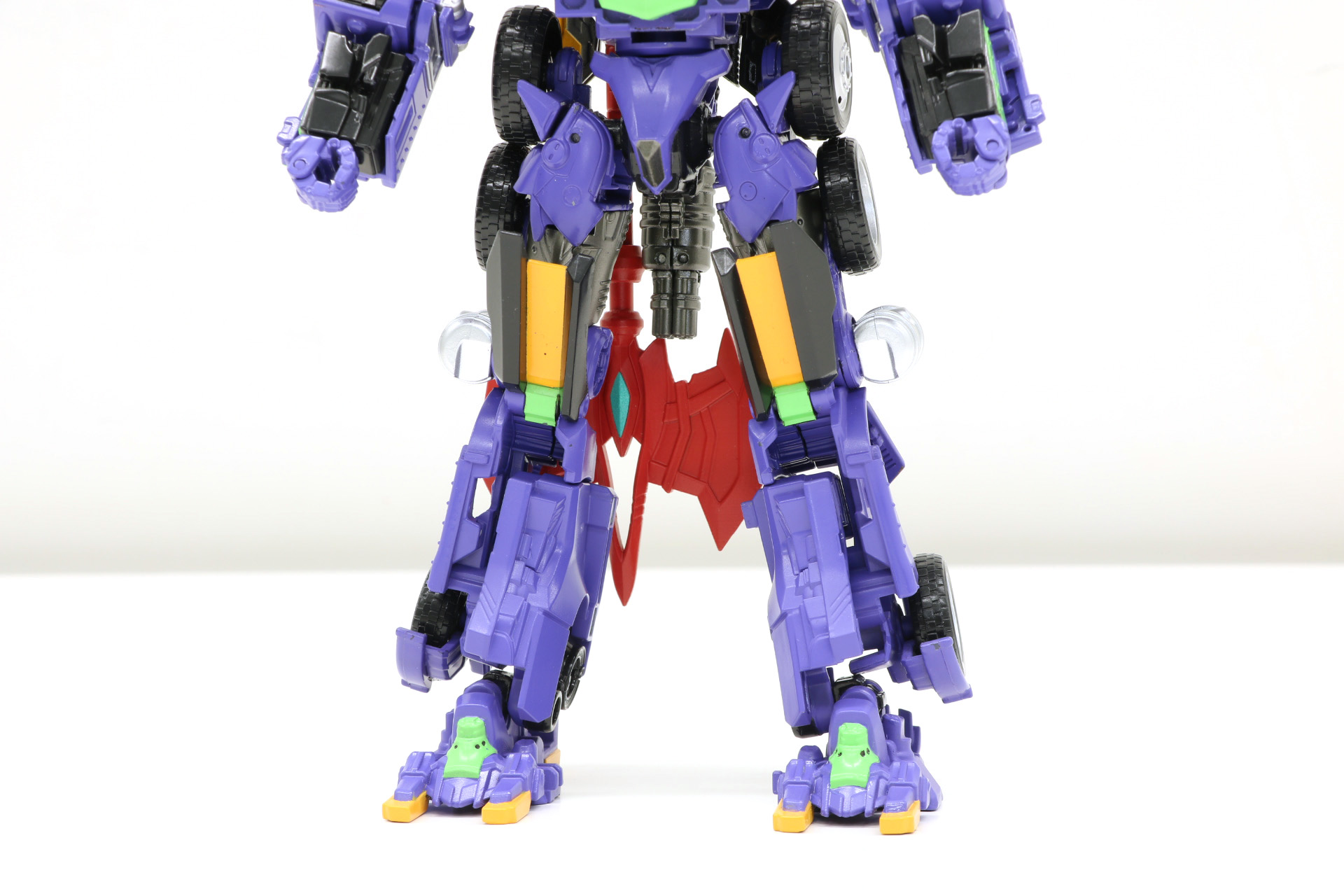 つま先までカラーリングを再現