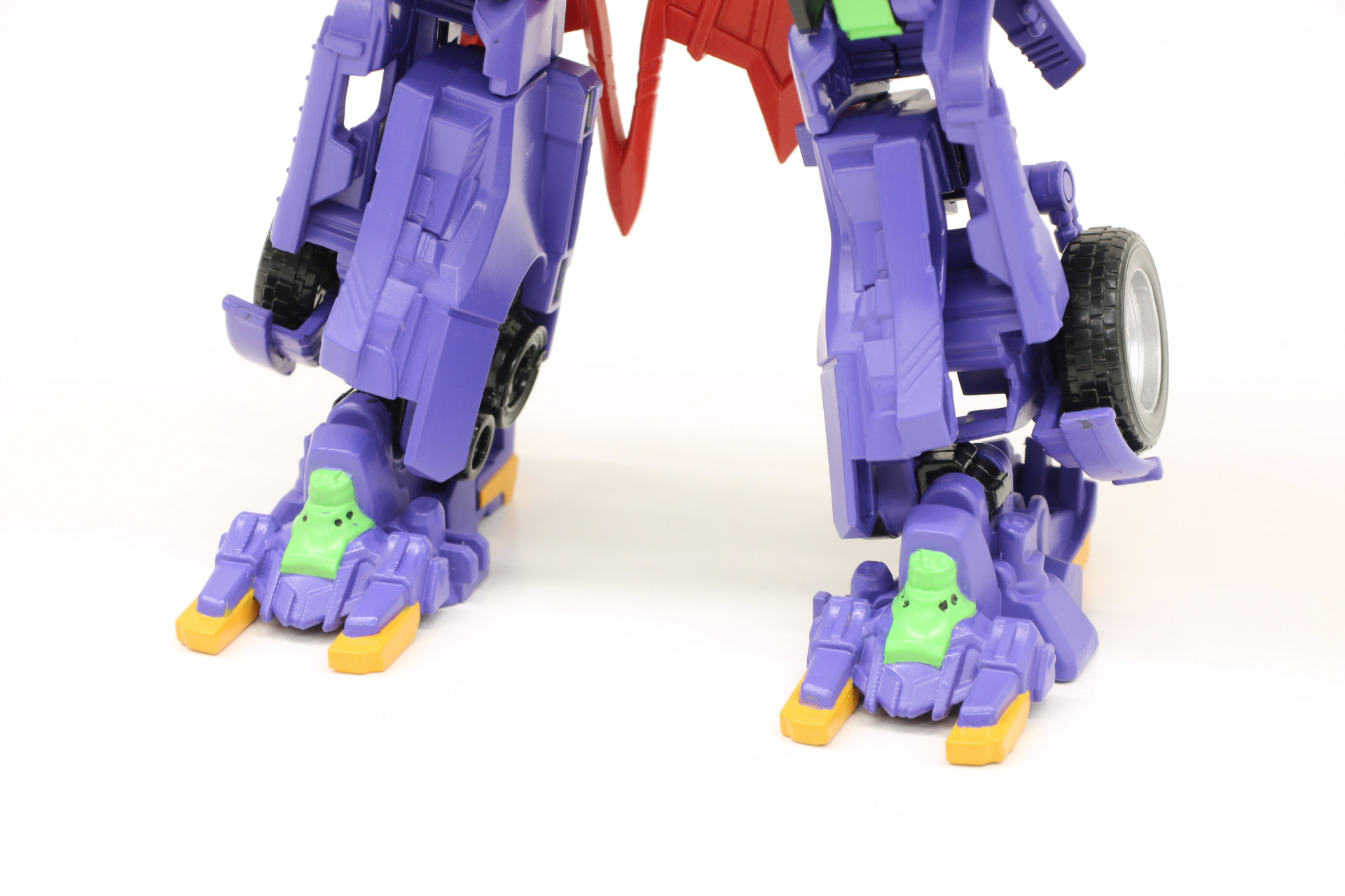 つま先までカラーリングを再現