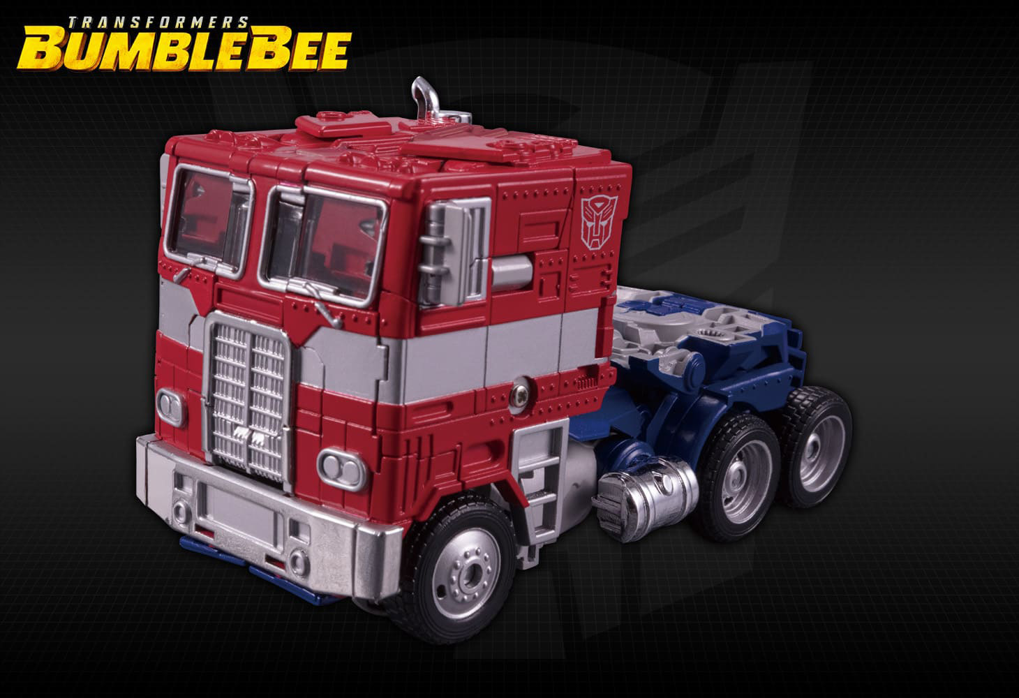 「レジェンダリーオプティマスプライム」では劇中同様に右側のみのデザインとなっている