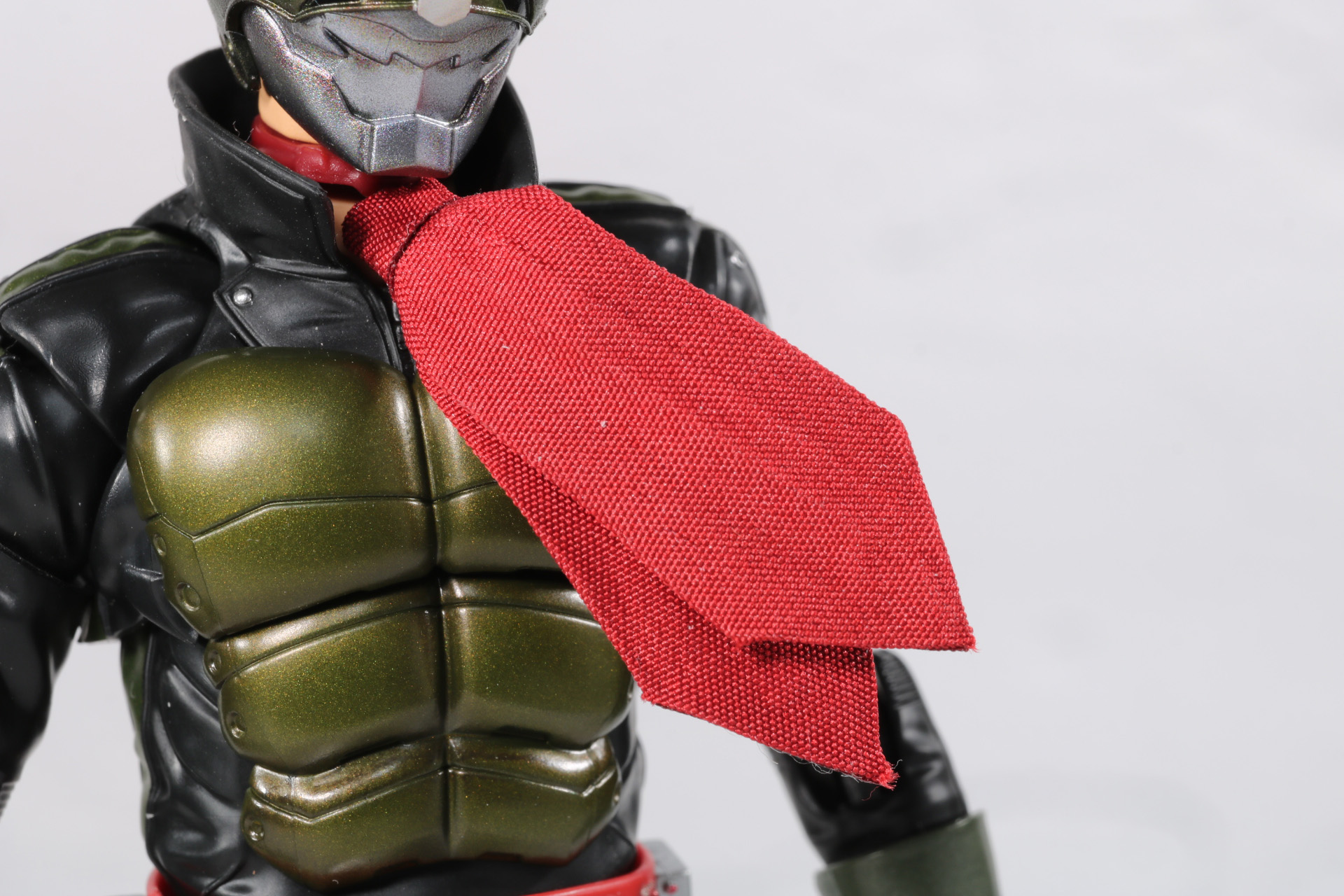 ワイヤー入りの布製マフラー