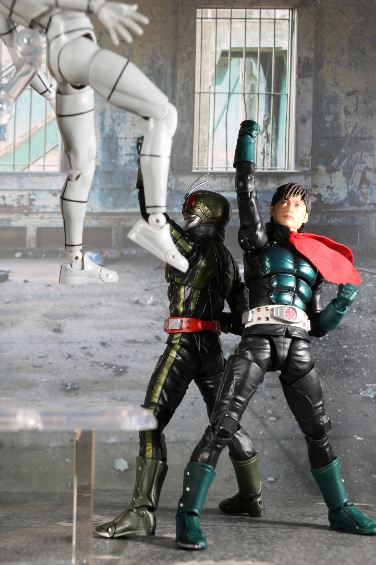 印象的なアッパーアクション