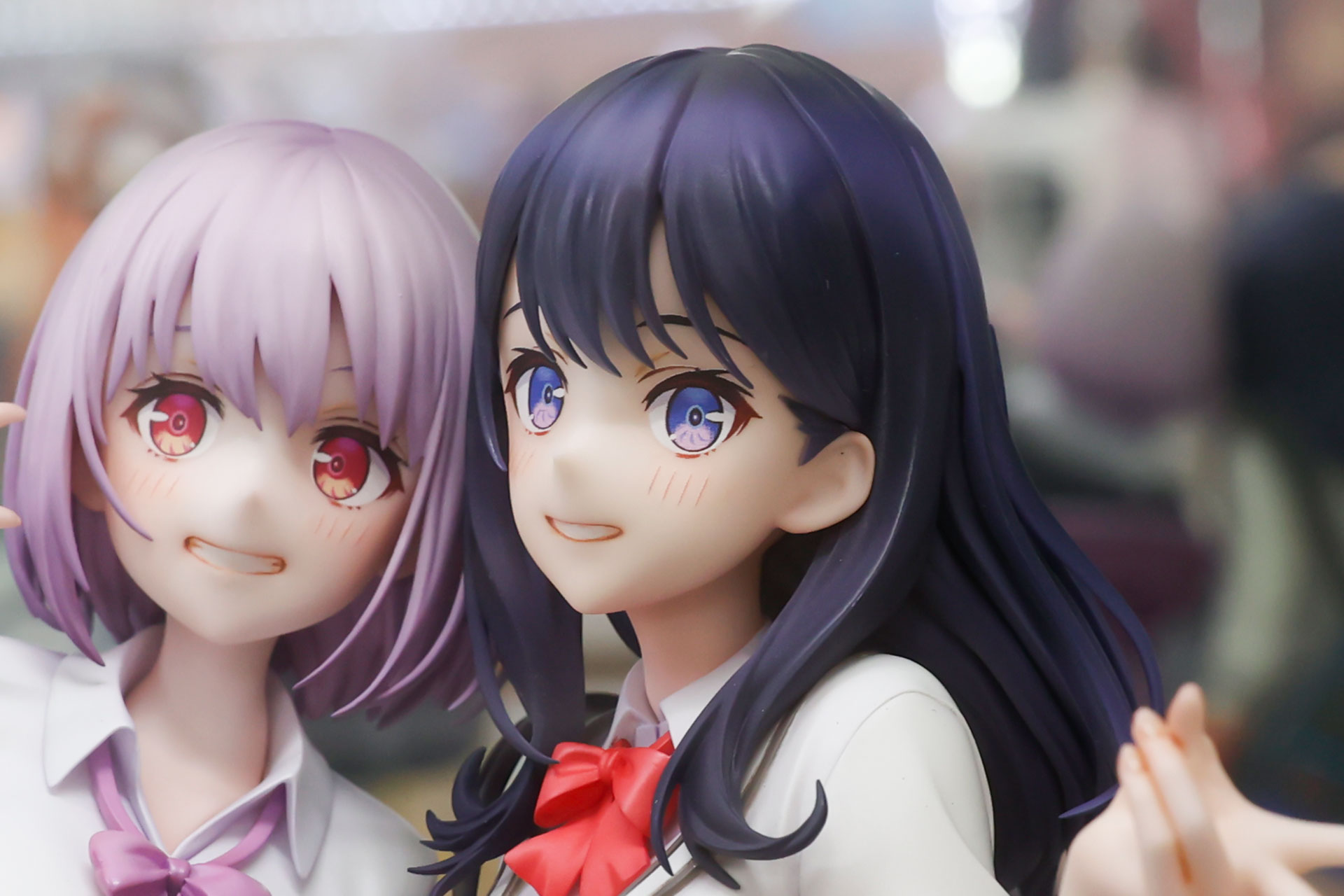 黒髪もしなやかだ