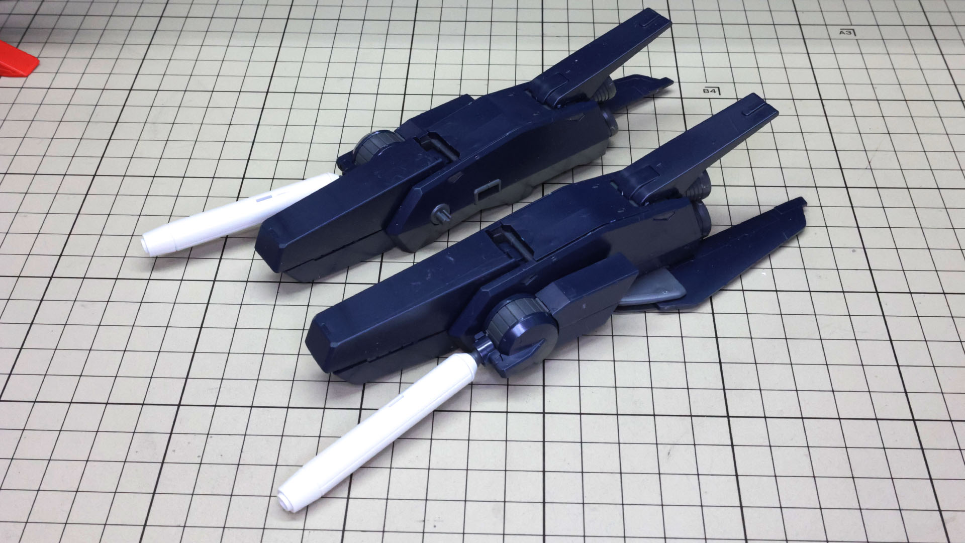 完成したバックパック。大きい！