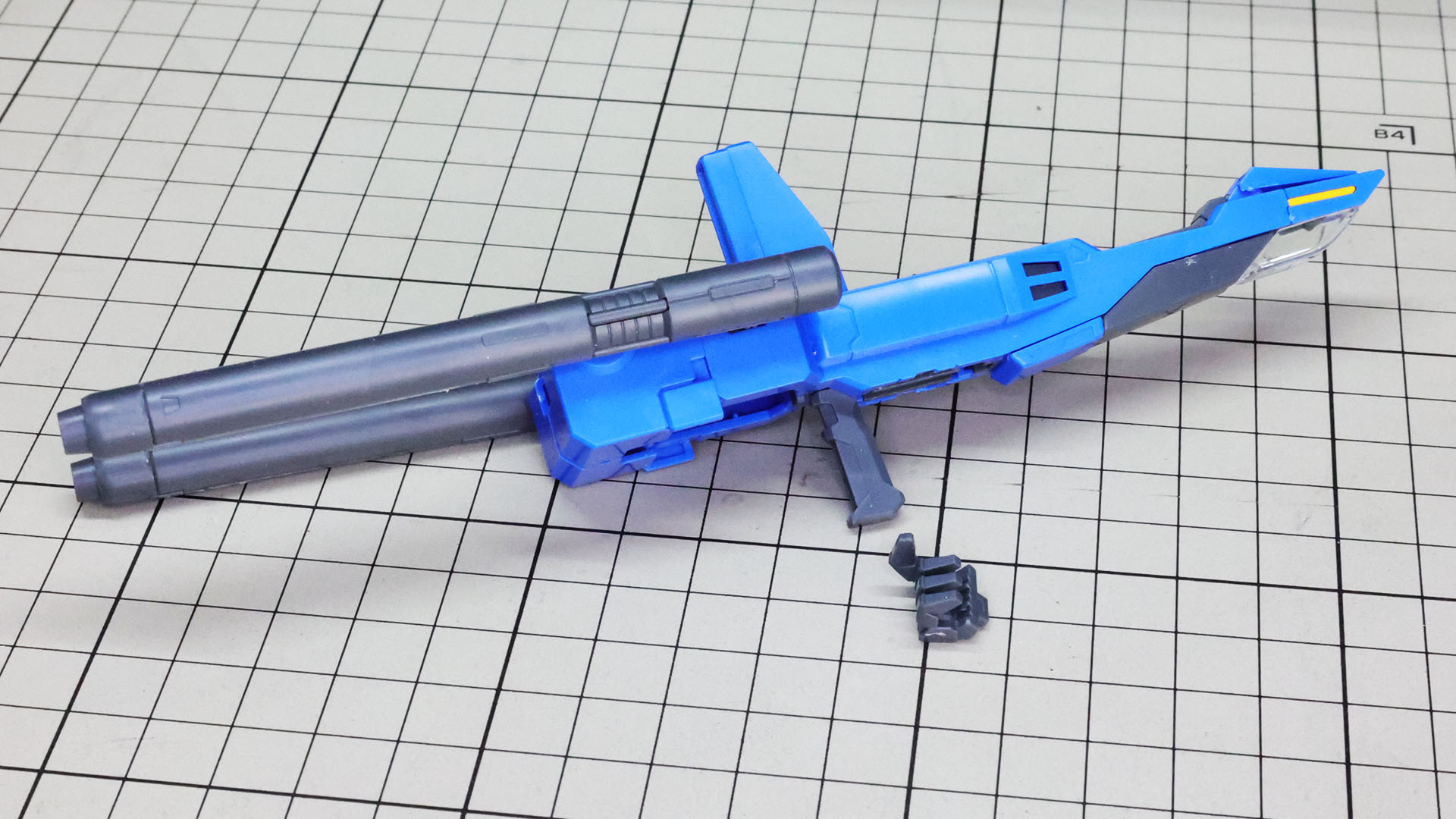 銃器用の指パーツが用意されています