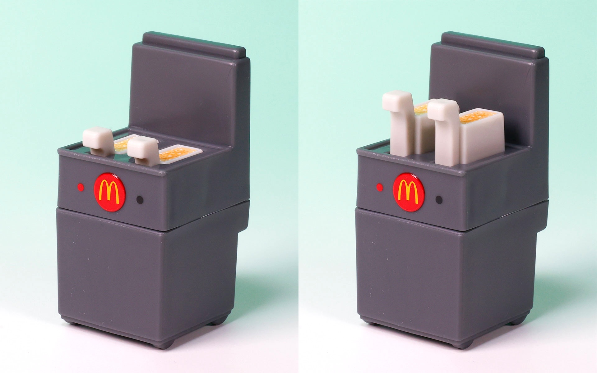 ポテトを揚げているところも再現できる