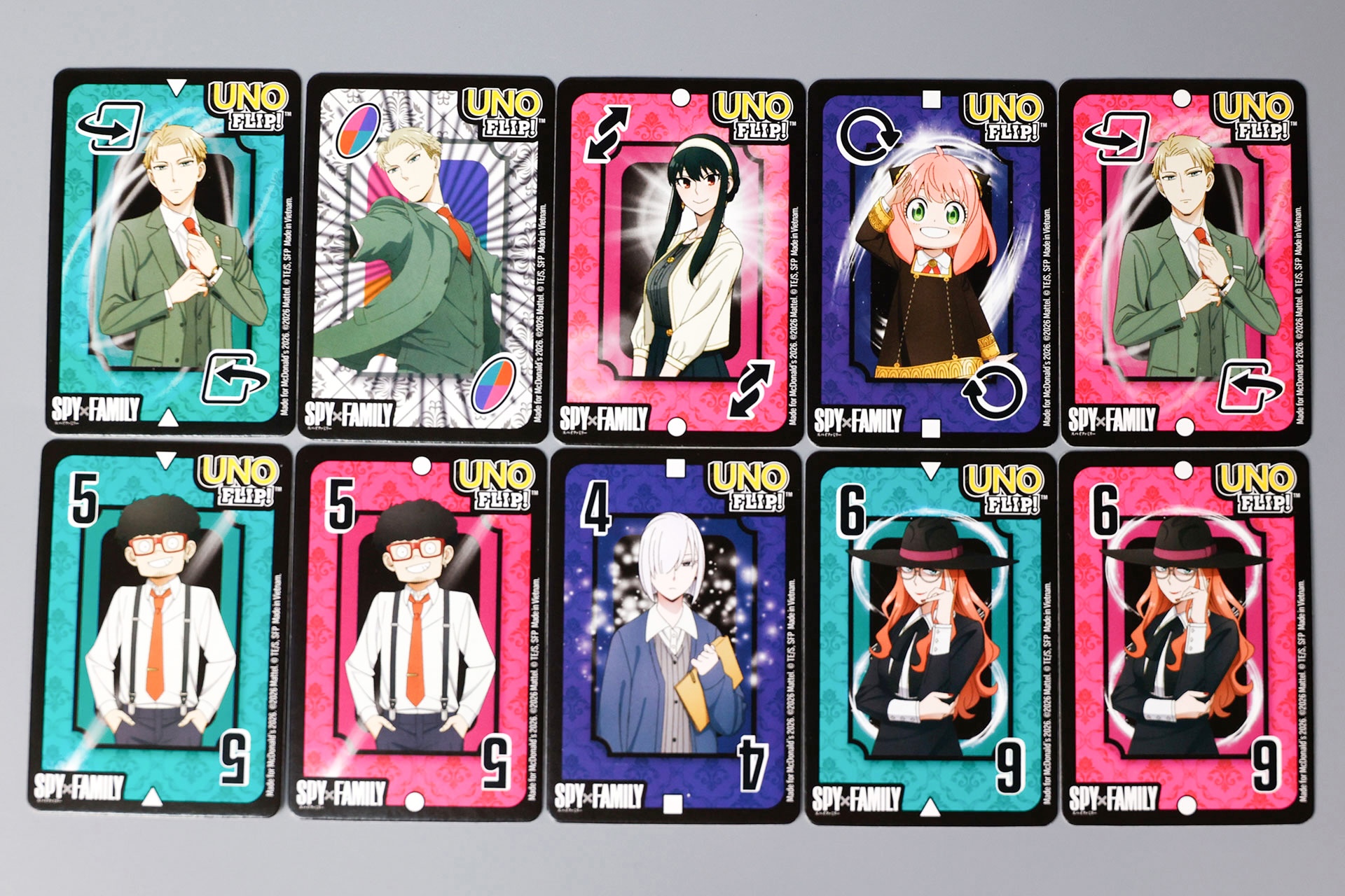 赤のカードの裏面