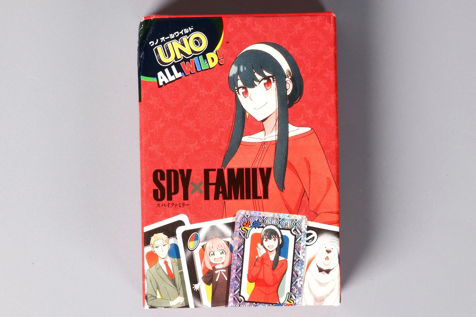 こちらは「UNO オールワイルド SPY×FAMILY ヨル」のケースだ