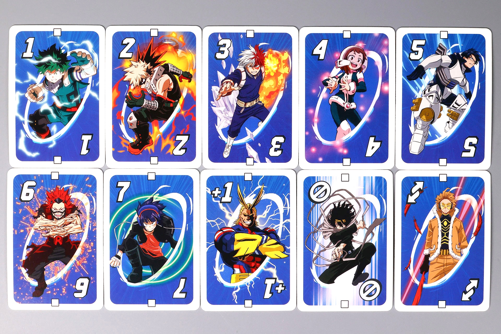 こちらは青のカード