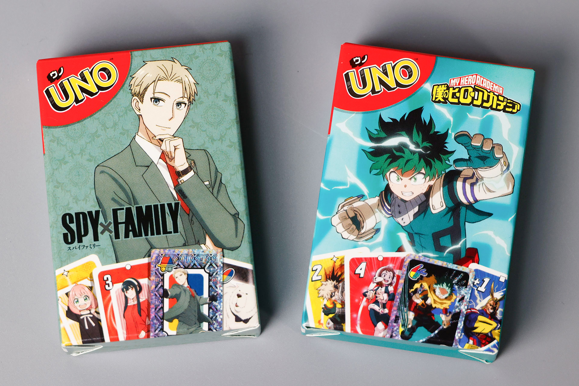 今回は珍しく「SPY×FAMILY」と「僕のヒーローアカデミア」というふたつの作品とのコラボになっている