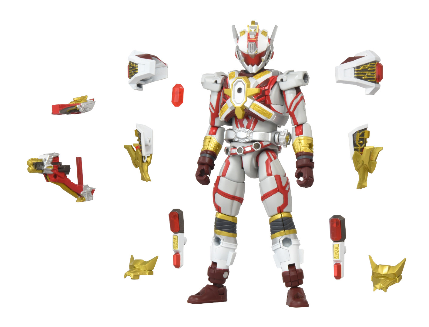 全身のアーマーパーツは着脱できる