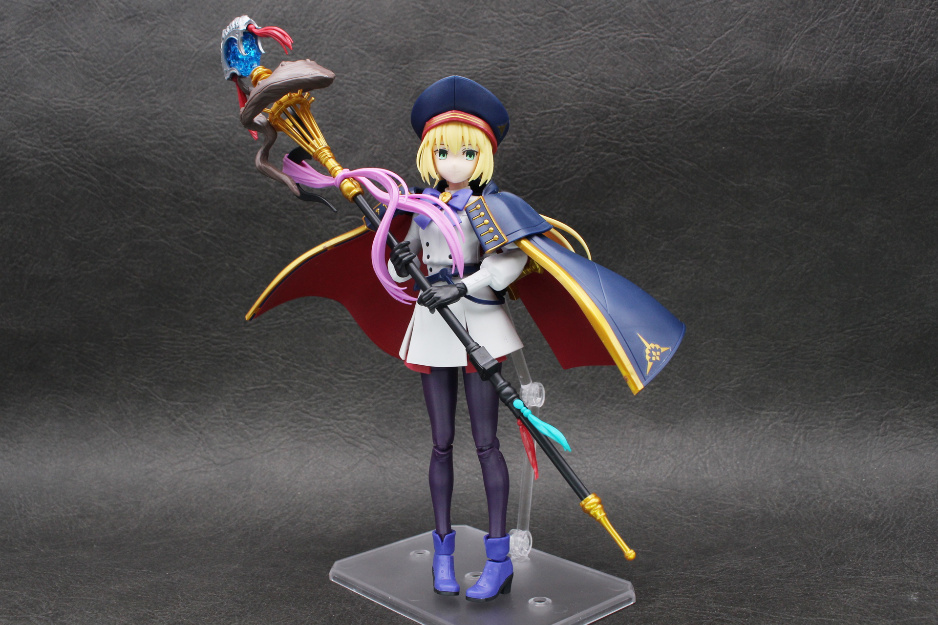 「30MS キャスター/アルトリア・キャスター」。2月28日発売。価格は5,060円。本稿の作例写真では別売りの「アクションベース６［クリアカラー］」を使用している