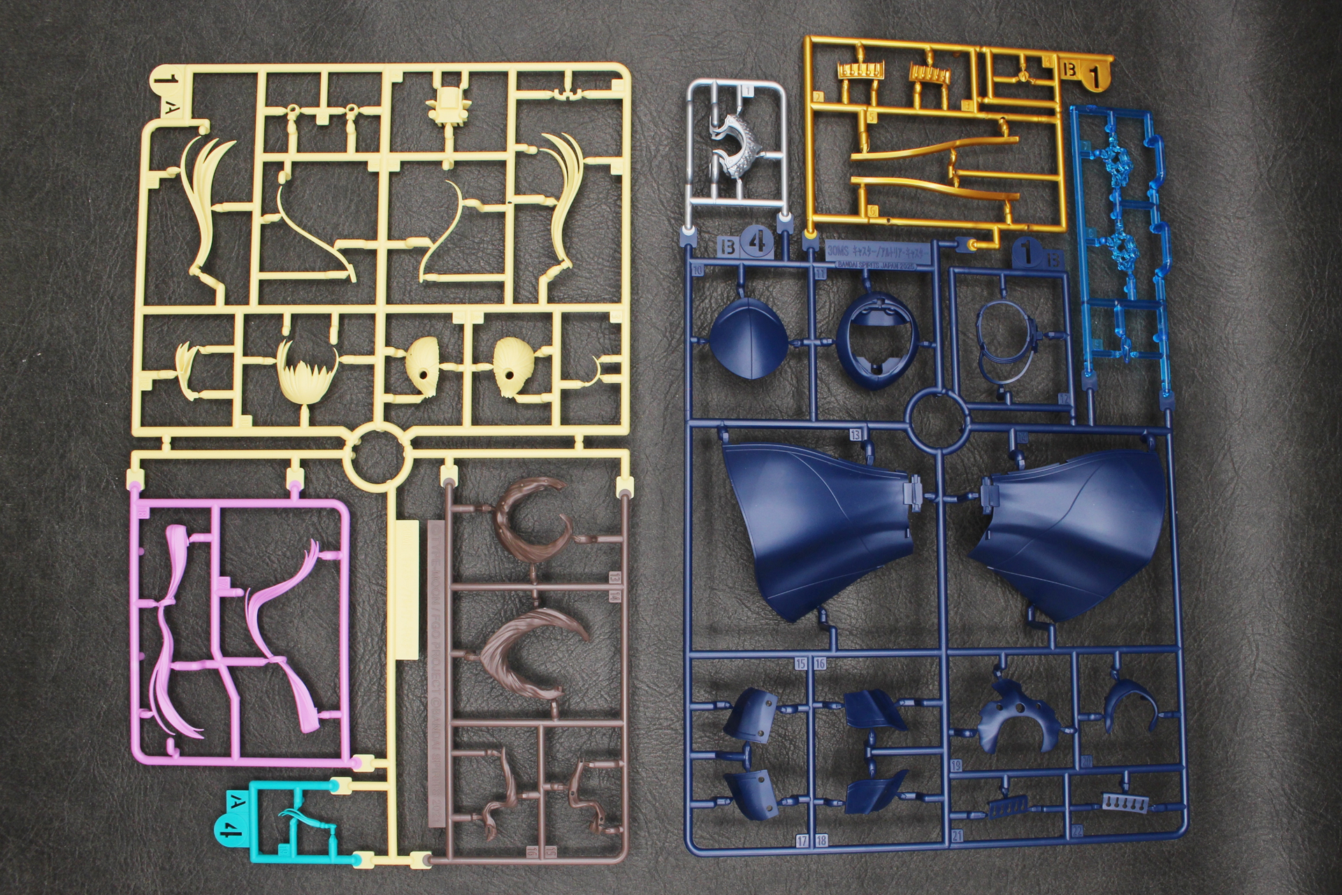 Aパーツ、Bパーツ