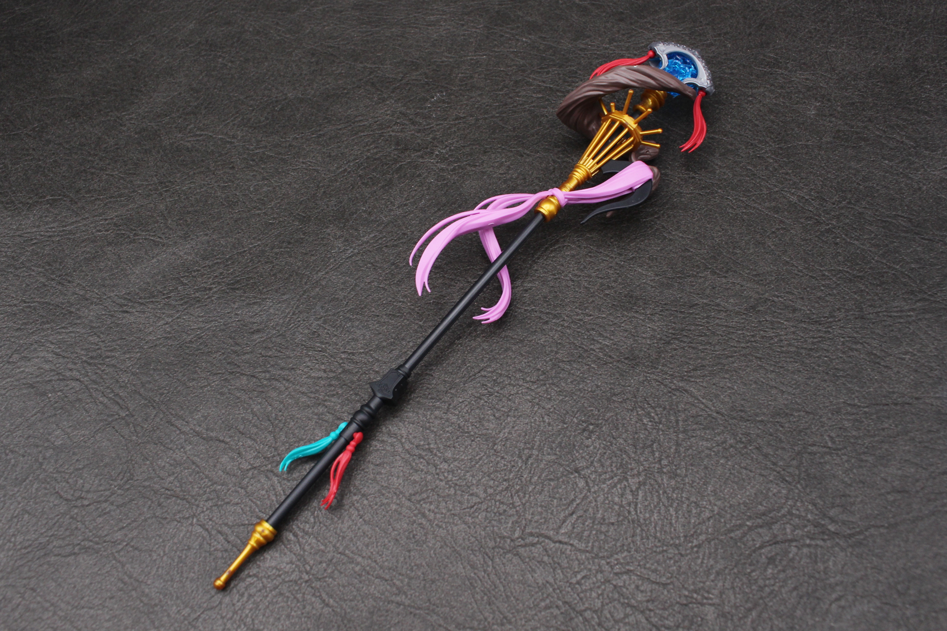 選定の杖が完成。約205mmの大型の杖だ