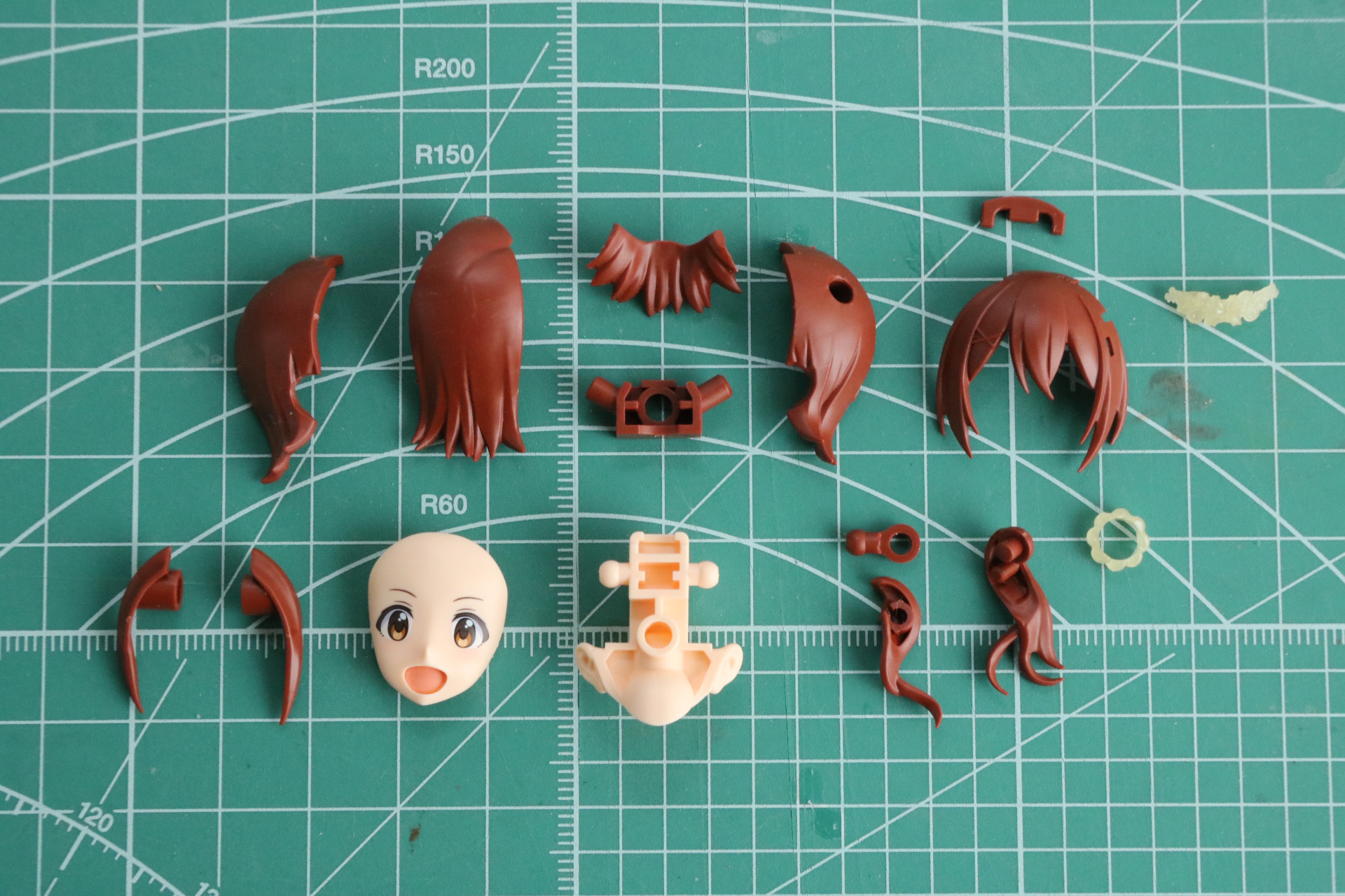 髪飾りありのヘアスタイル