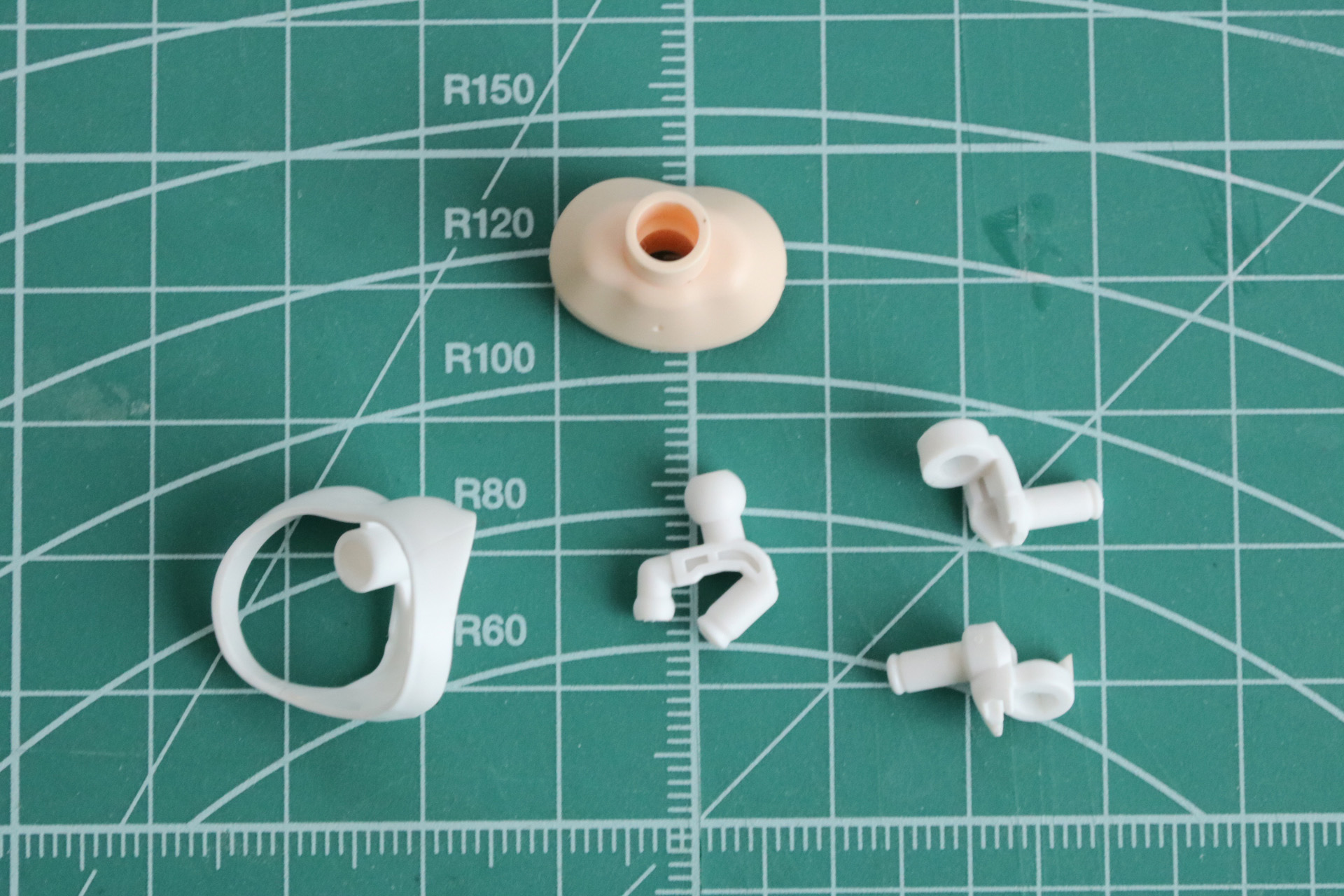 腰回りの組み立て