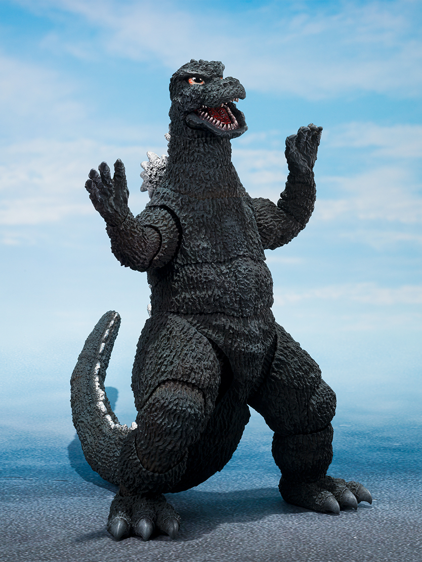 歴代「S.H.MonsterArts」の可動機構を生み出してきた細川満彦氏の手により、劇中のダイナミックなアクションシーンを再現可能。