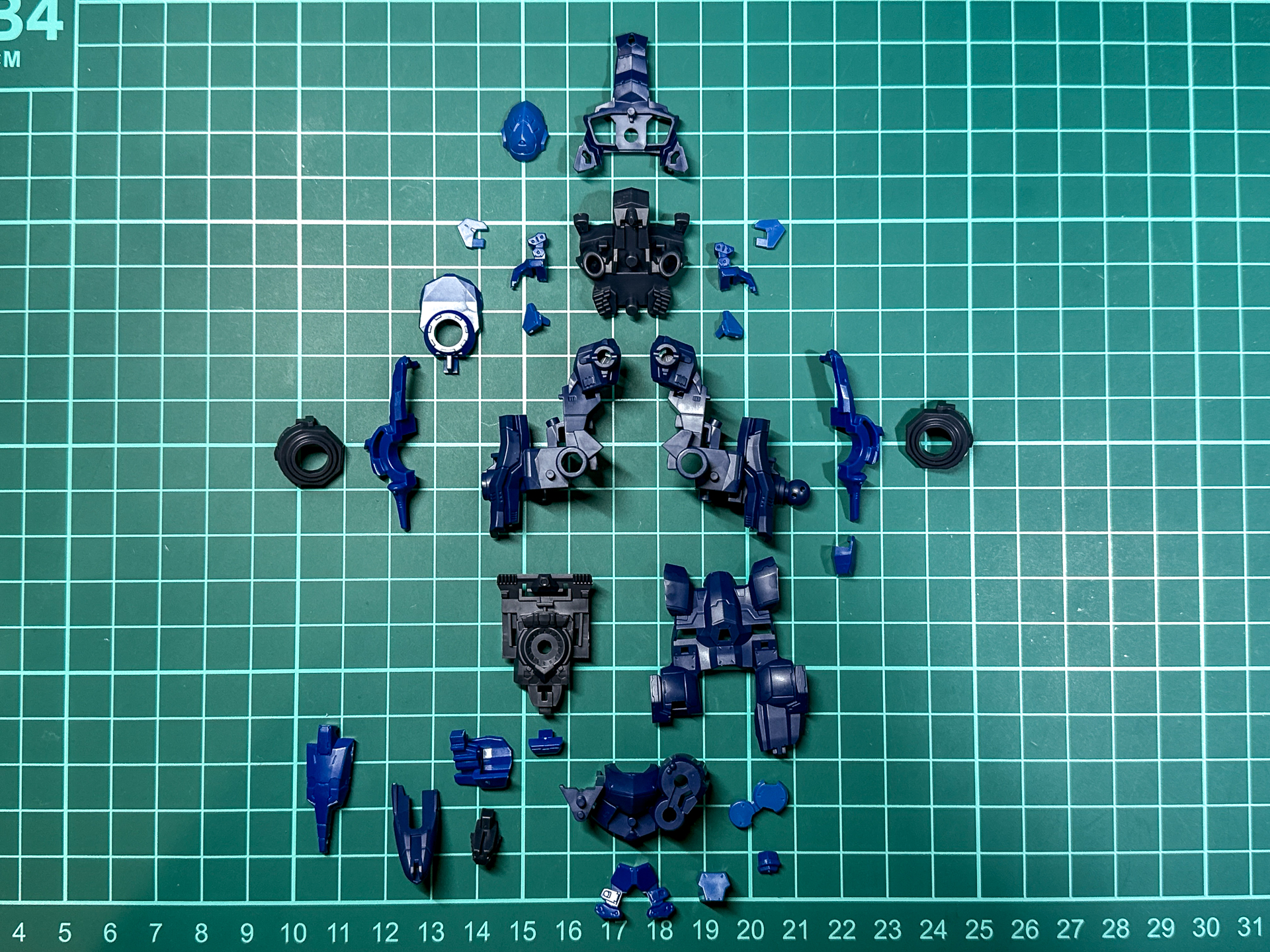 コアパーツのパーツ数はシリーズ最多のパーツ数です。