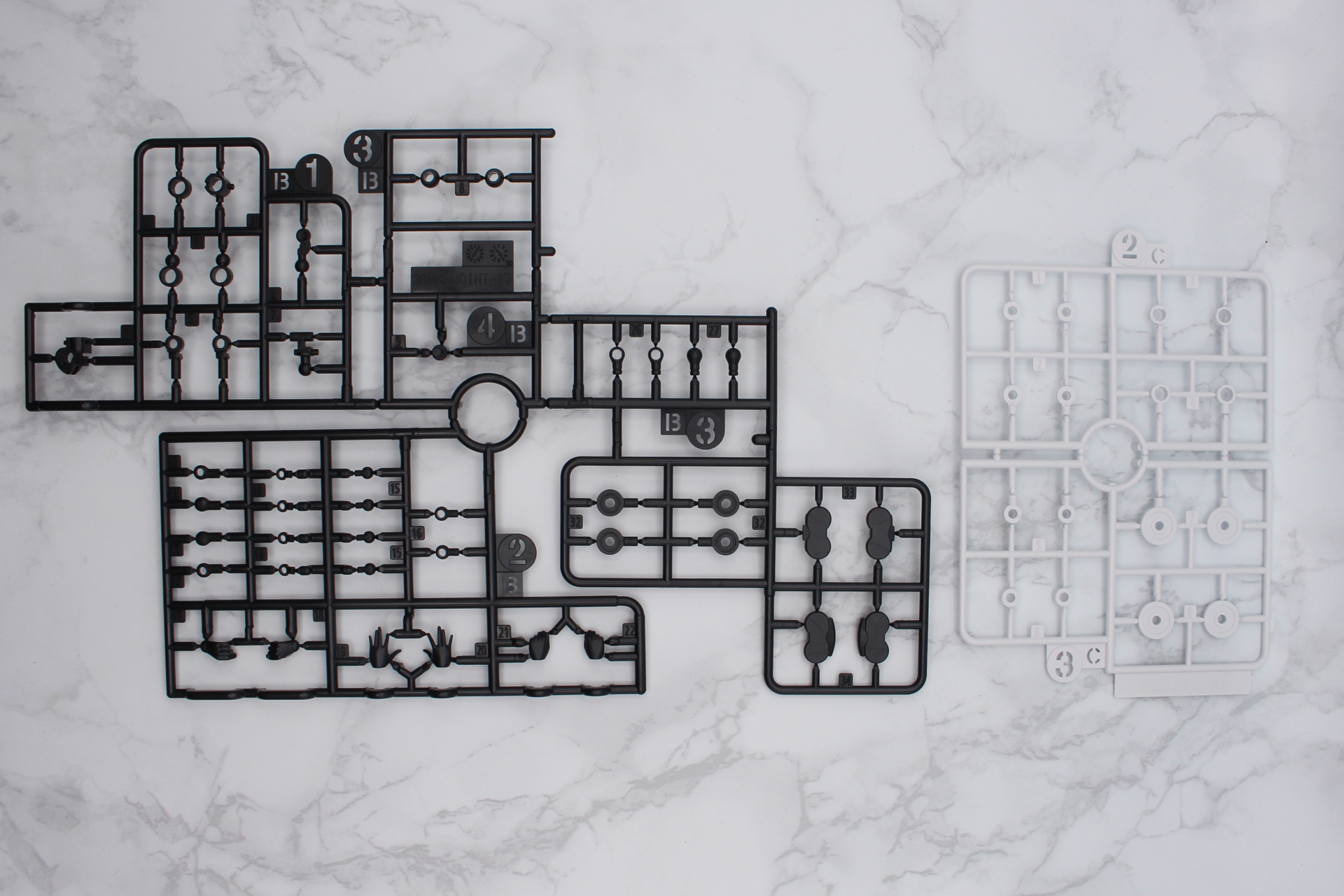 Bパーツ、Cパーツ