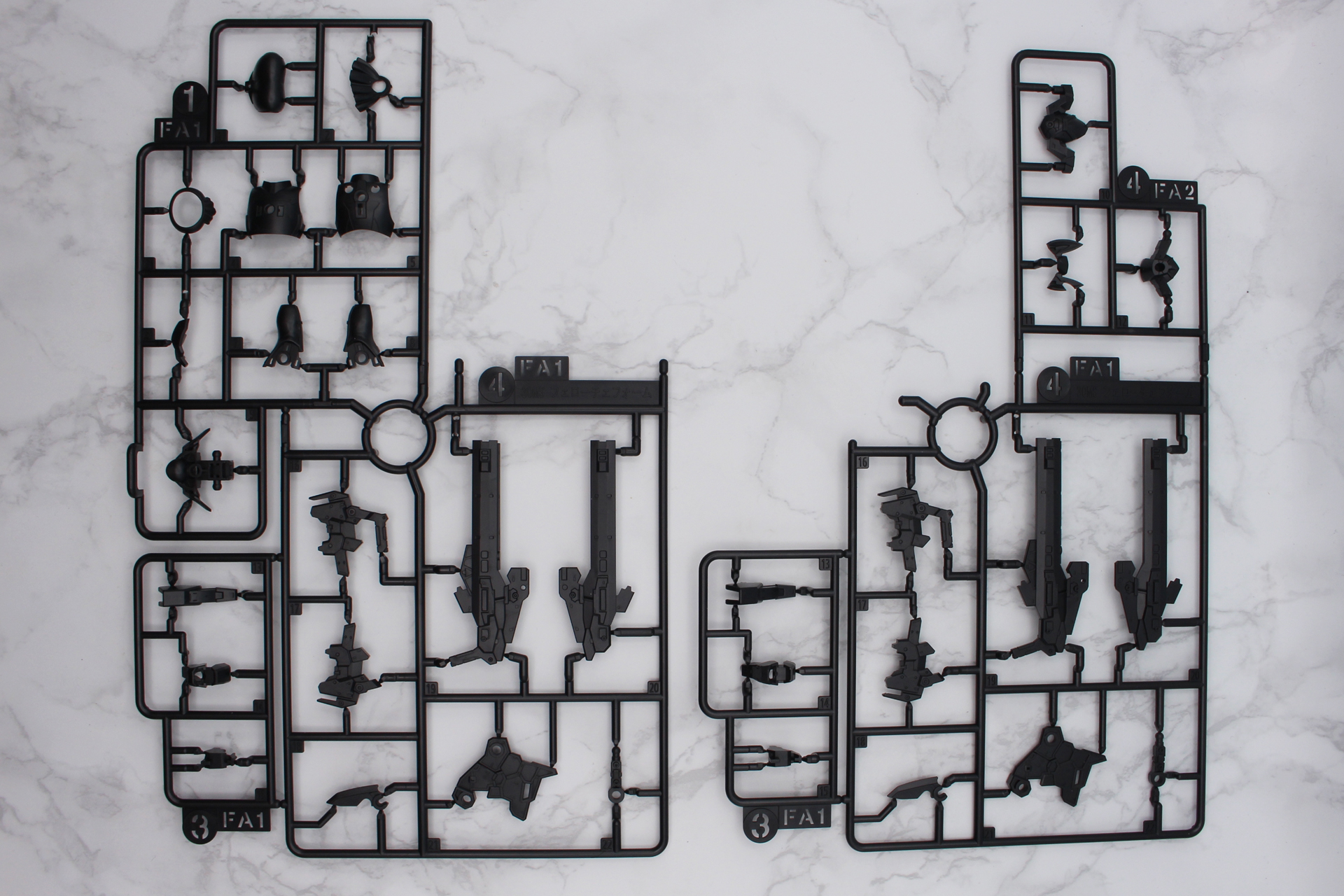 FA1パーツ、FA1・FA2パーツ