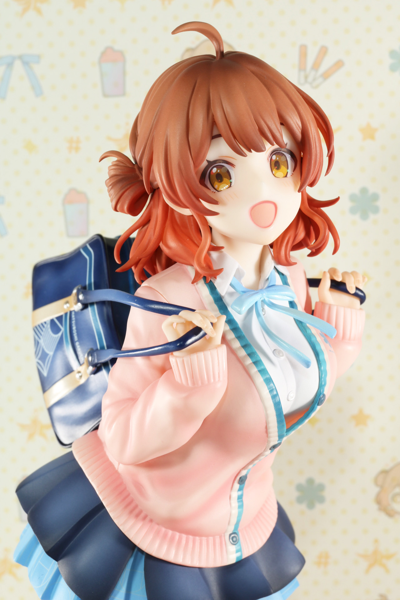 内箱の背景を利用して撮影