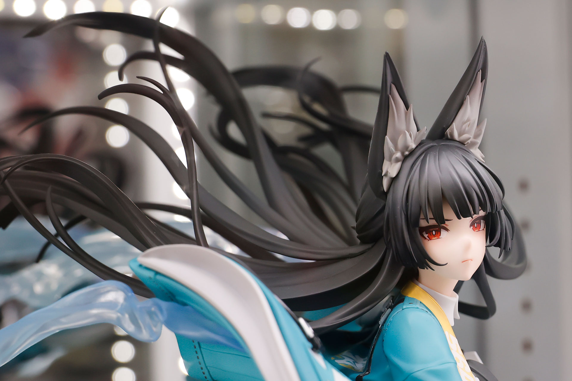 流れるような黒髪