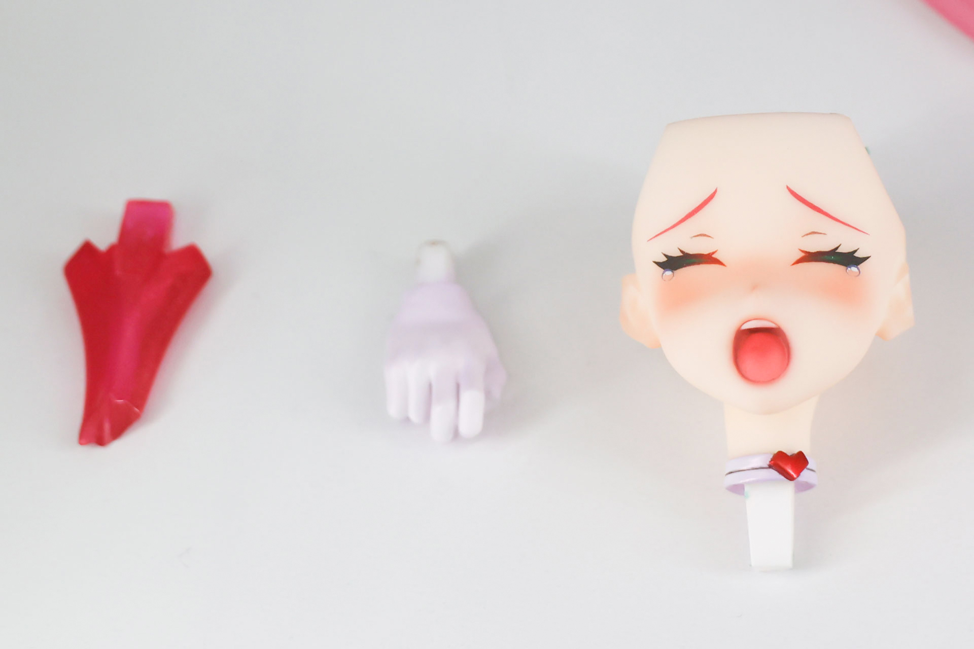 付属の差し替えパーツ