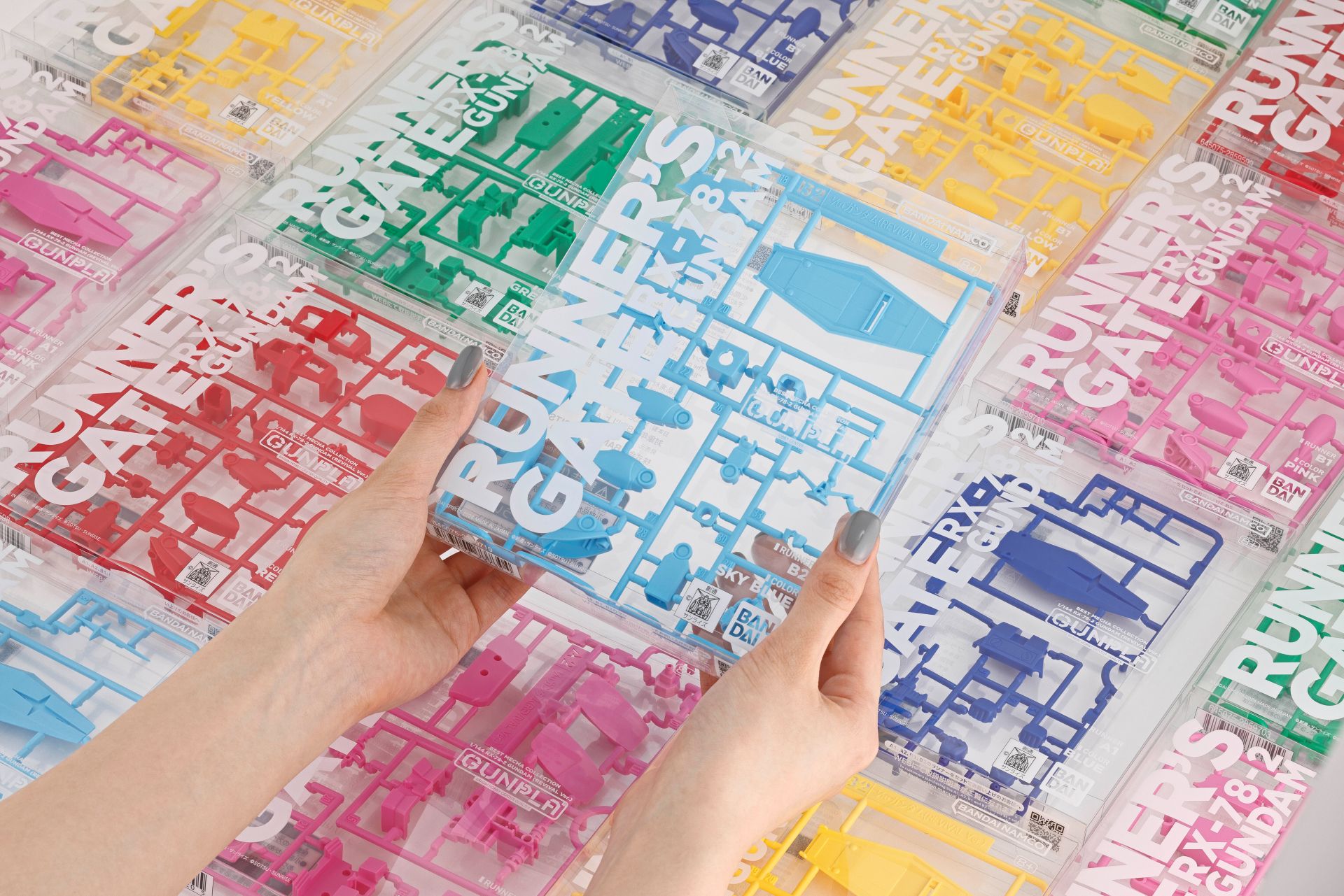 「ベストメカコレクション 1/144 RX-78-2 ガンダム（REVIVAL Ver.）」A1ランナー 価格：各550円