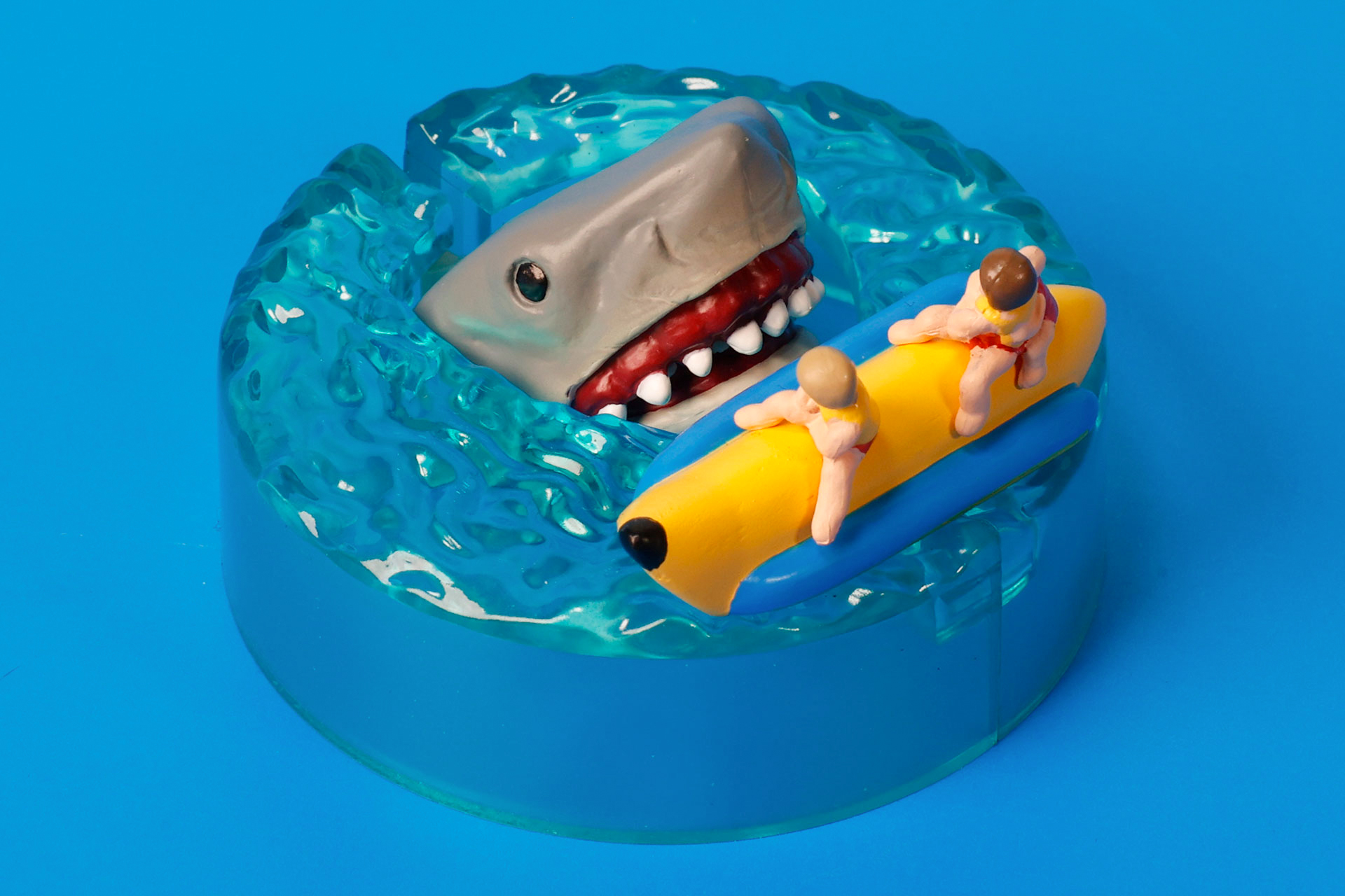 4作目の『JAWS THE REVENGE』の場面を再現
