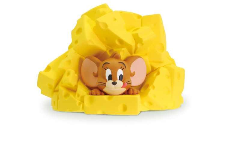 「チーズにまみれるジェリー」