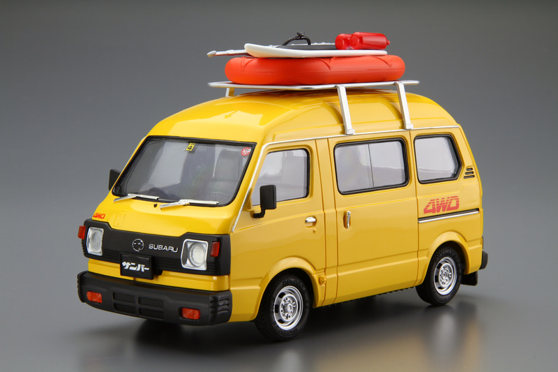 No.55 1/24 スバル K88 サンバー ハイルーフ4WD '80