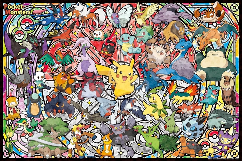 ポケットモンスター 最高のパートナー アートクリスタル ジグソーパズル 1000ピース