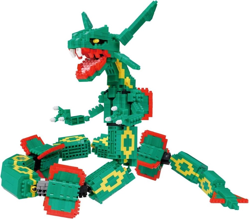 カワダ ナノブロック ポケットモンスター レックウザ エクストリームDX