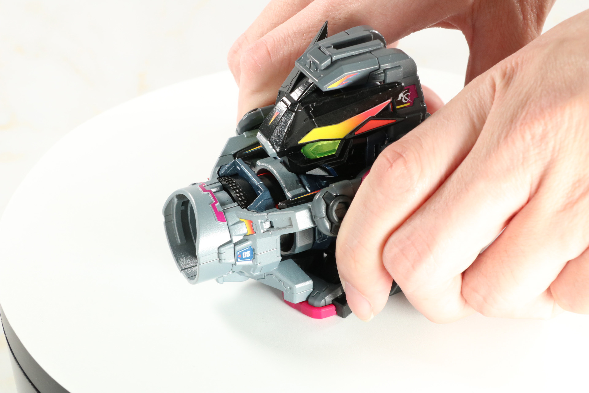 OSギアでより安定したショットが楽しめる