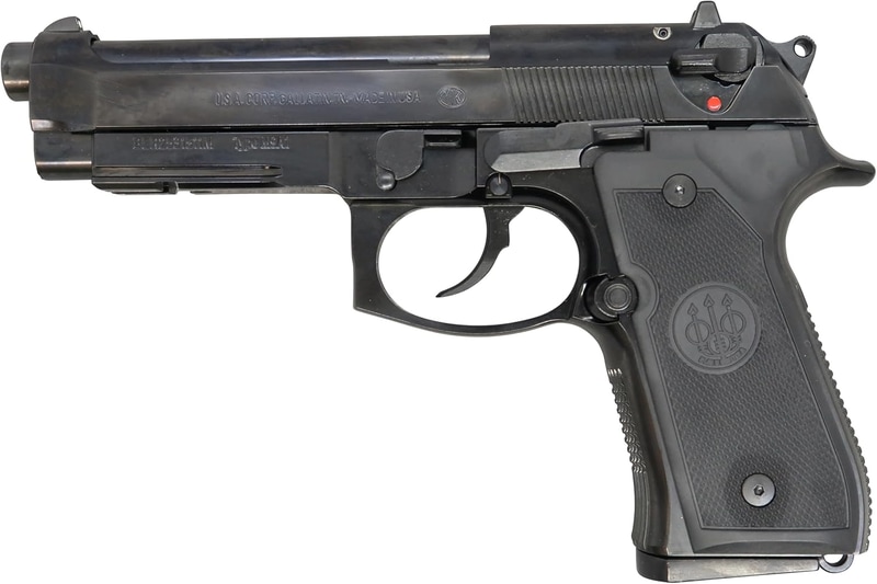 「M9A1 WディープブラックABS モデルガン 完成品 発火タイプ」