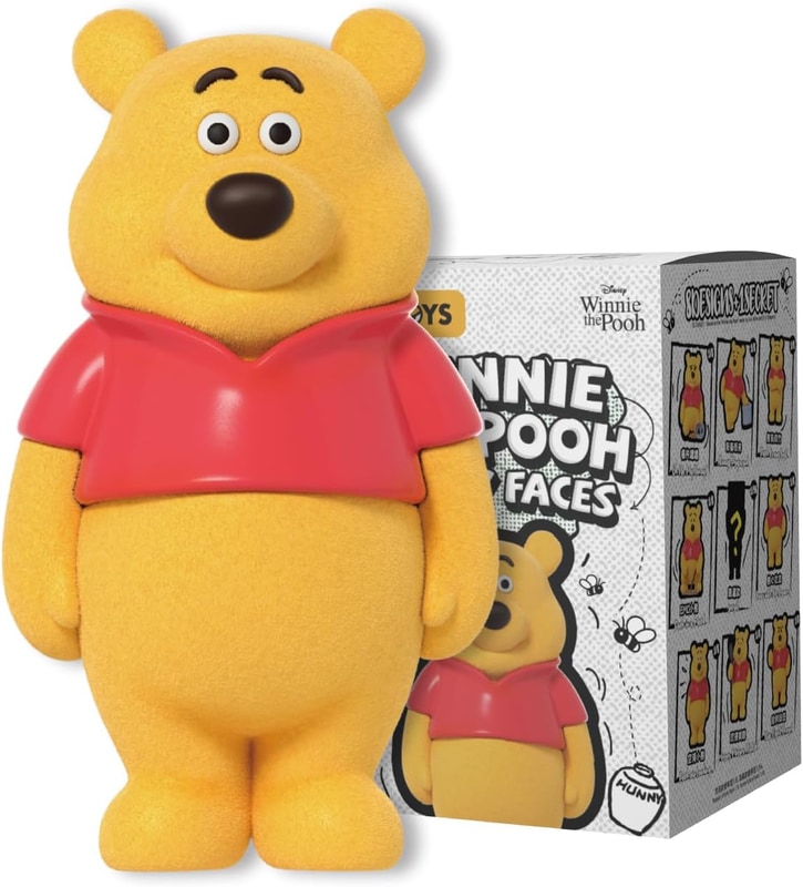 52TOYS BLINDBOX Winnie the Pooh-Funny Faces「くまのプーさん：千面万化」シリーズ（BOX購入）