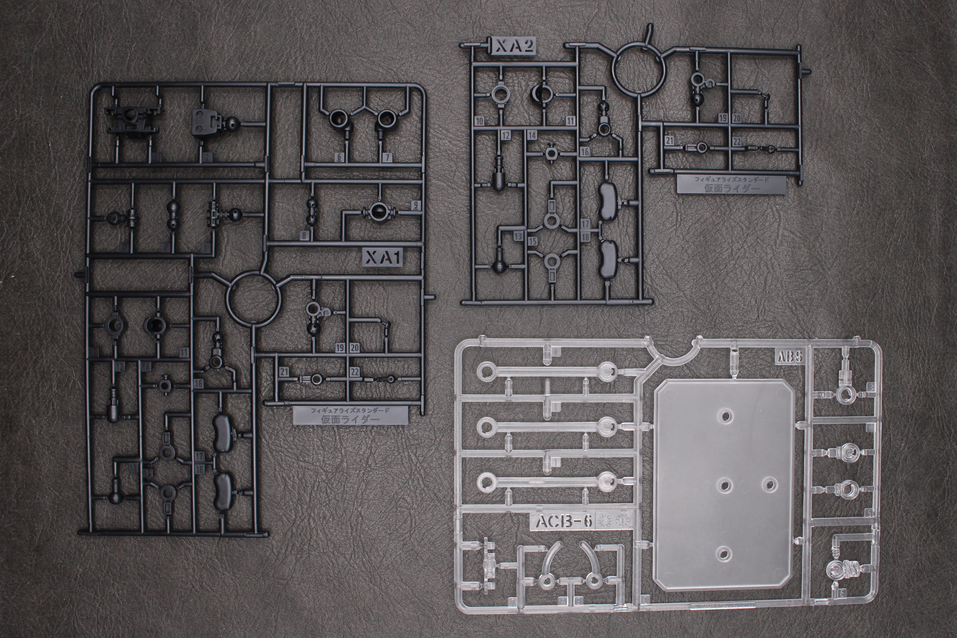 XA1パーツ、XA2パーツ、ACB-6パーツ