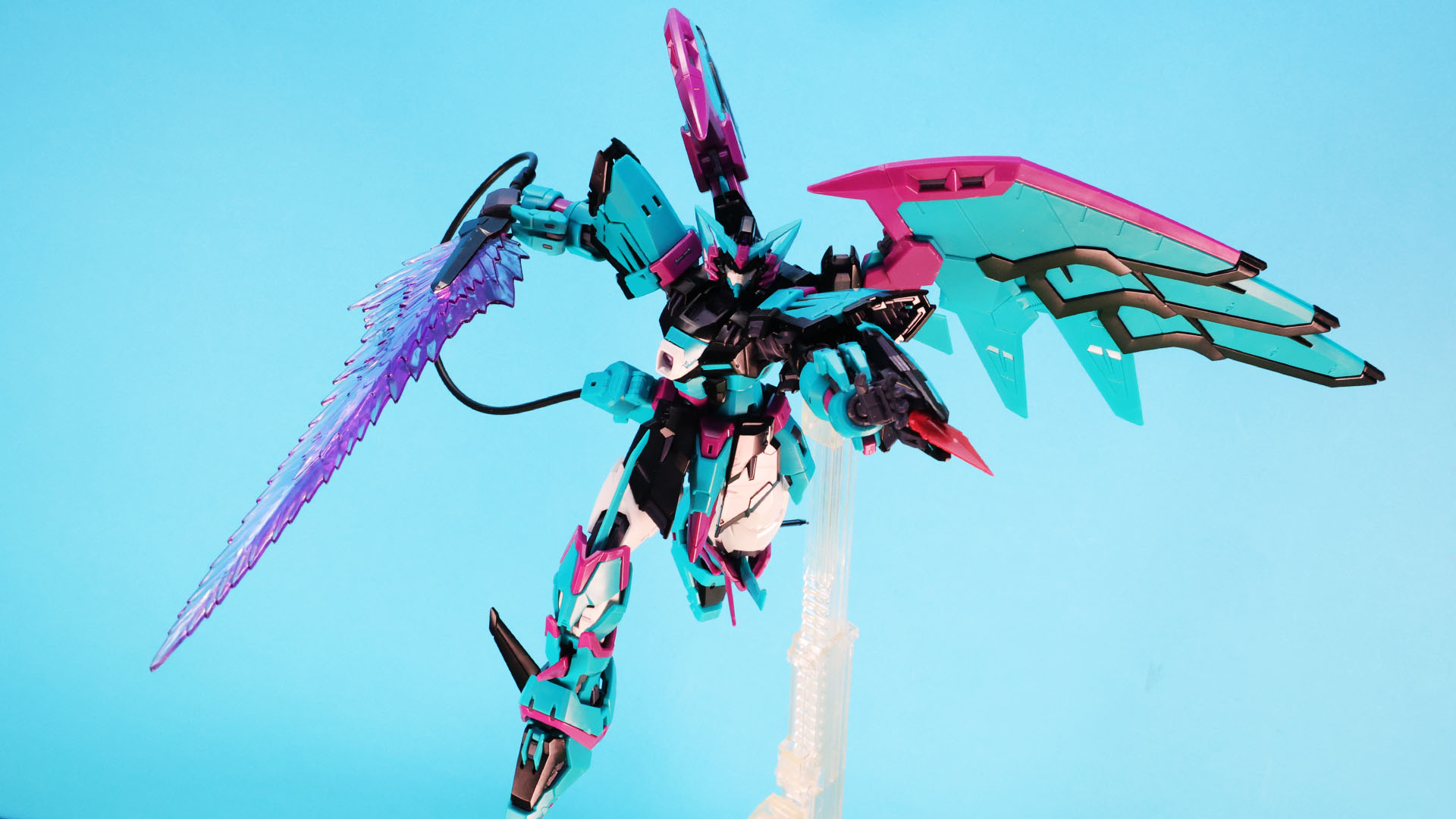 ヒートロッドは短くした状態も再現できます