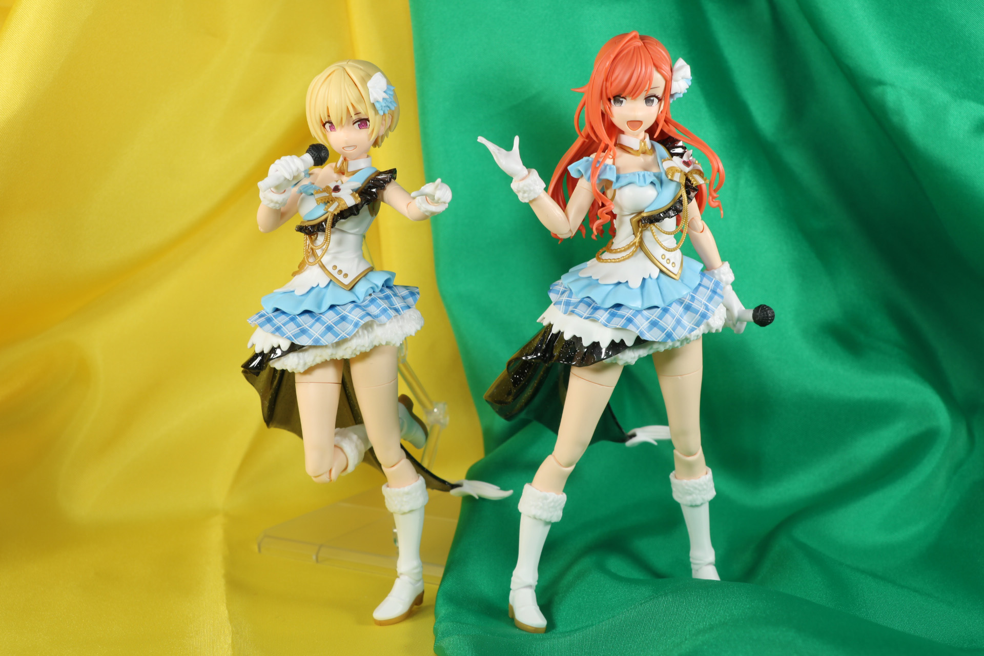 30MSシリーズで再現された西城樹里（左）と有栖川夏葉（右）