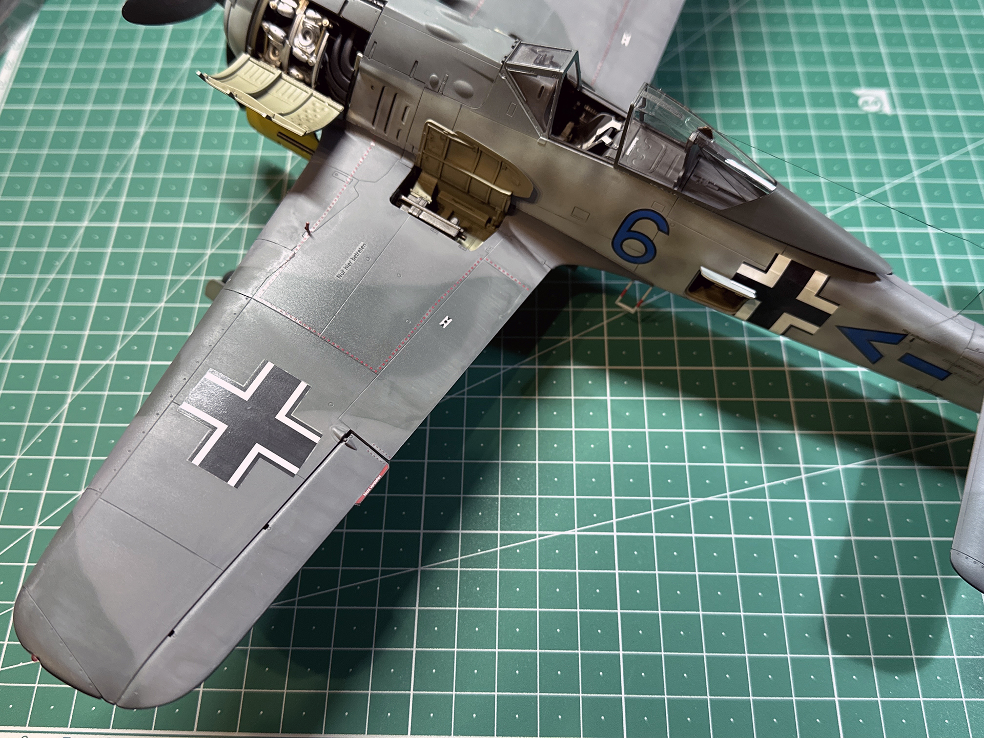 ウォッシングで塗装の退色感を演出しました