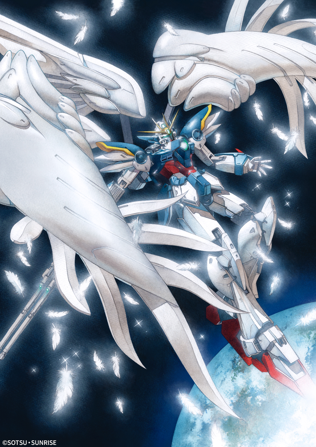ウイングガンダムゼロ(Endless Waltz)（イラスト：コサカダイキ）